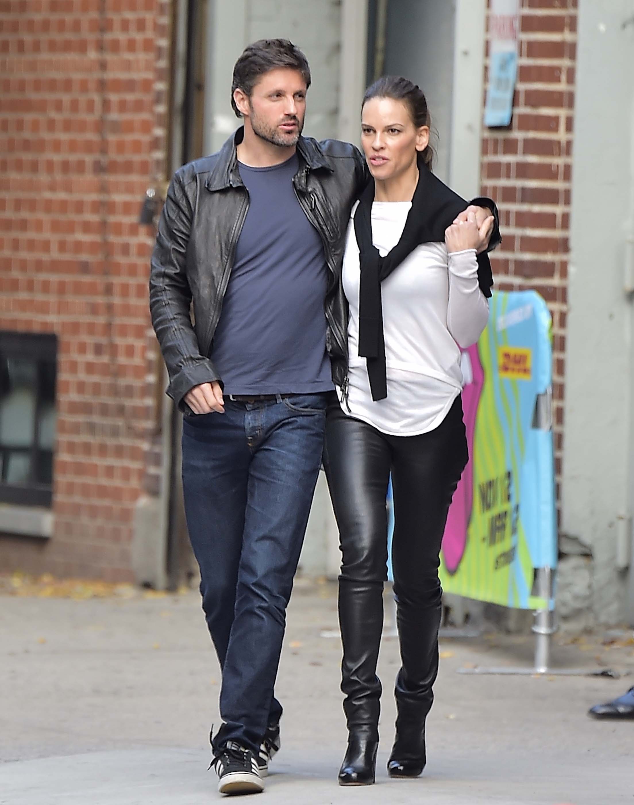 Hilary Swank out and about in Manhattan