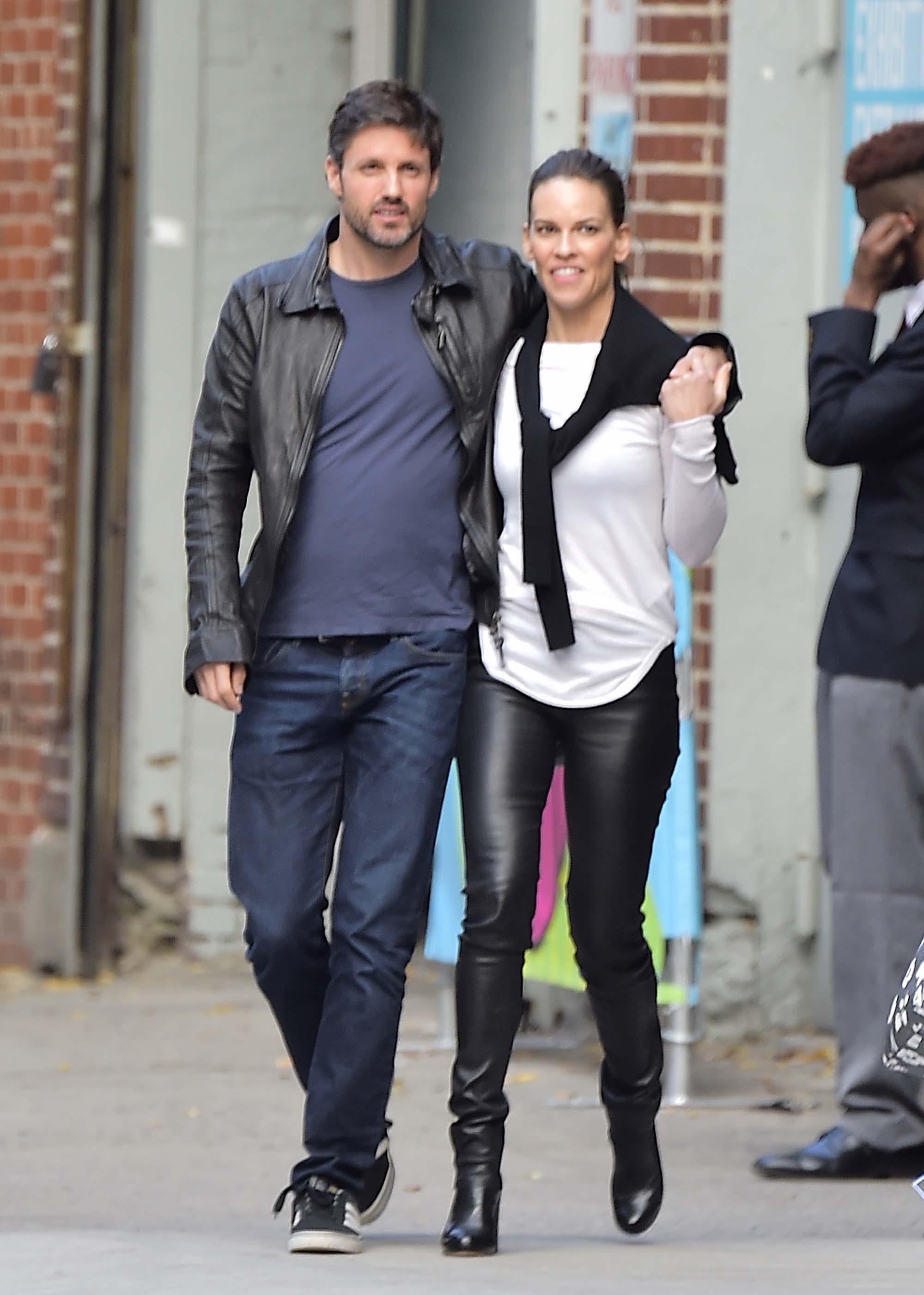 Hilary Swank out and about in Manhattan