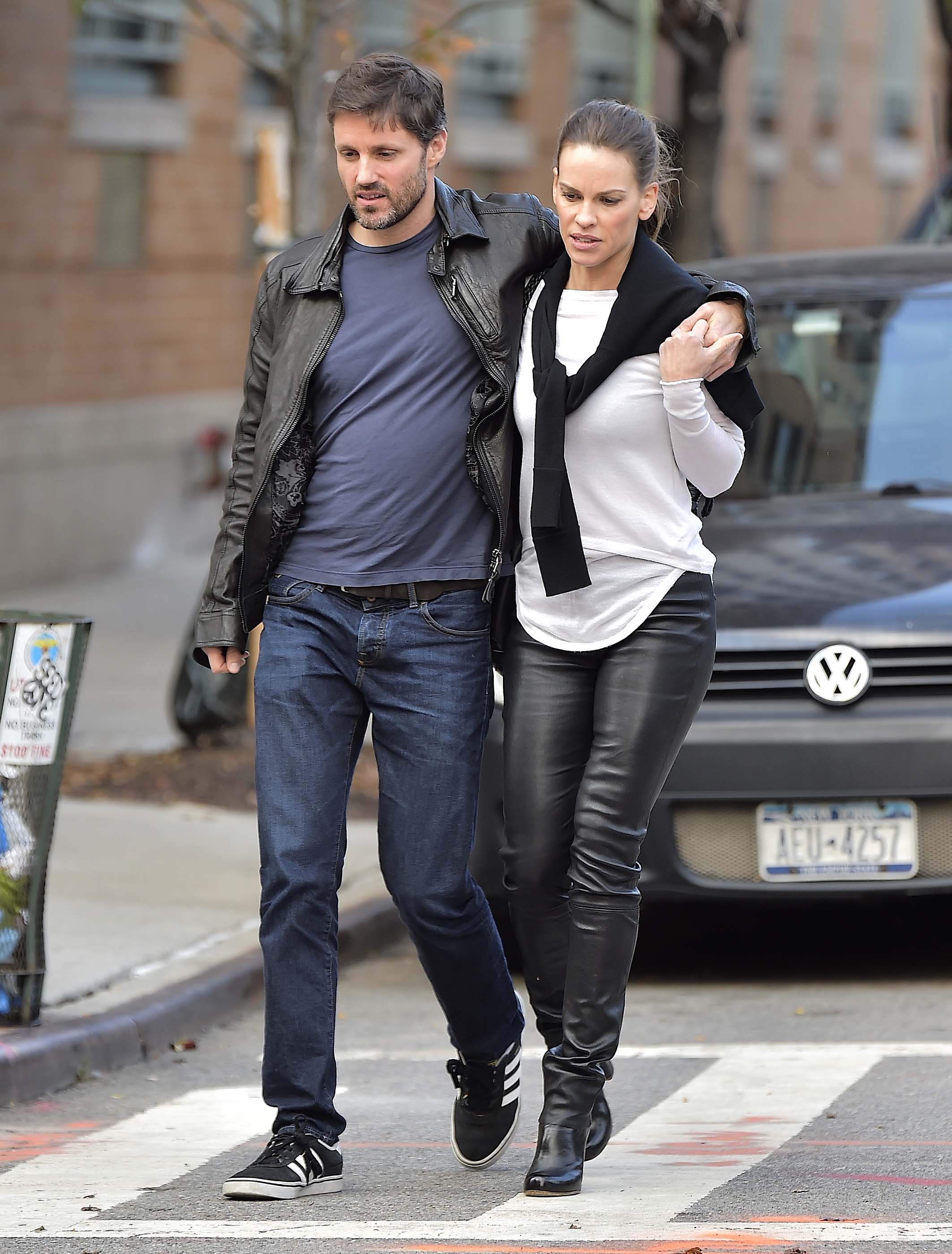 Hilary Swank out and about in Manhattan