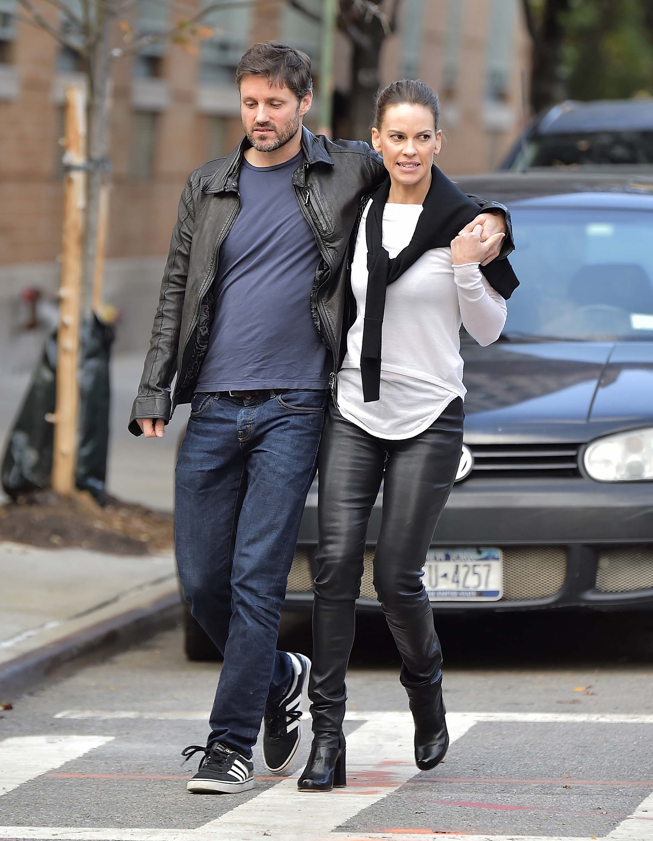 Hilary Swank out and about in Manhattan