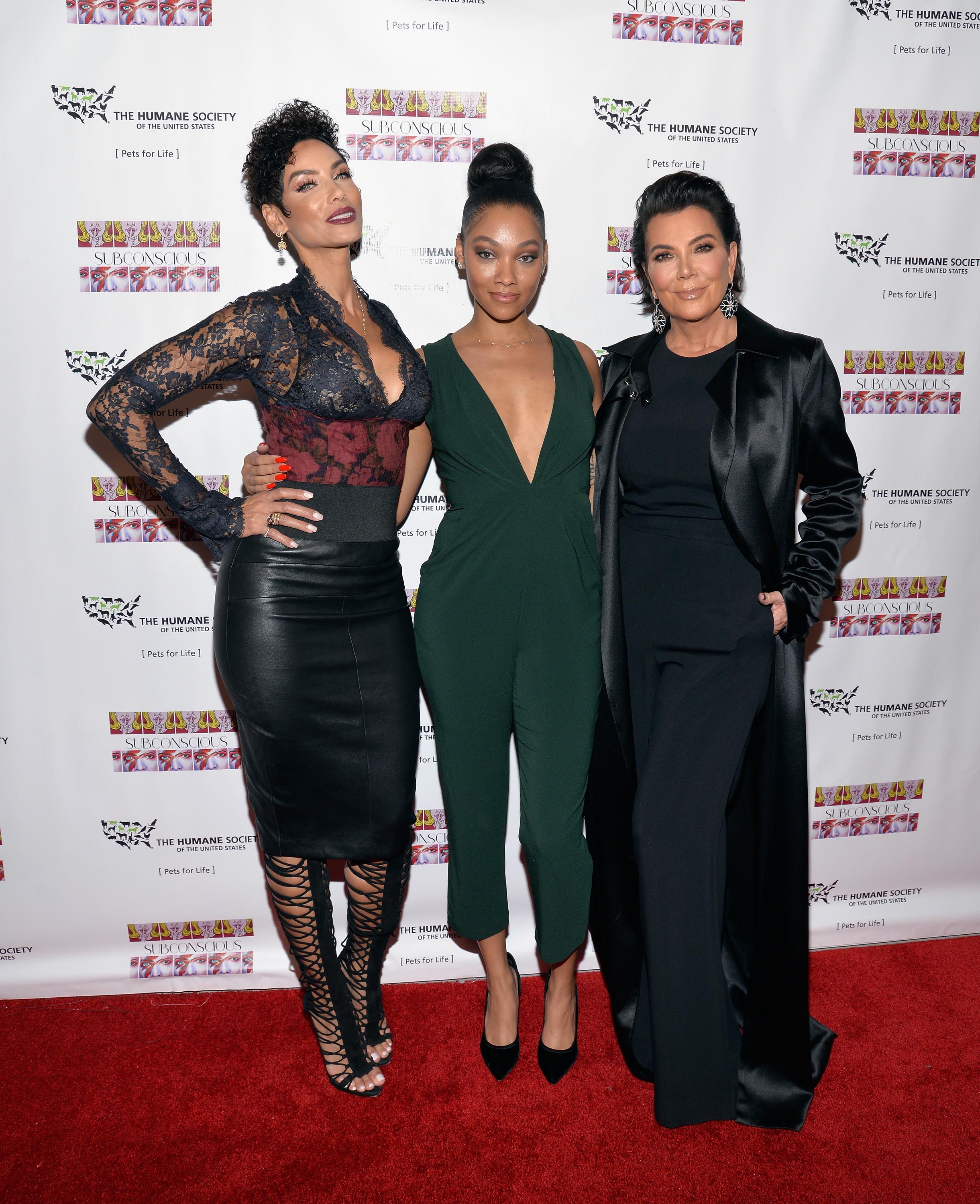 Nicole Murphy attends the Debut Gallery Opening Of Bria Murphy’s ‘Subconscious’