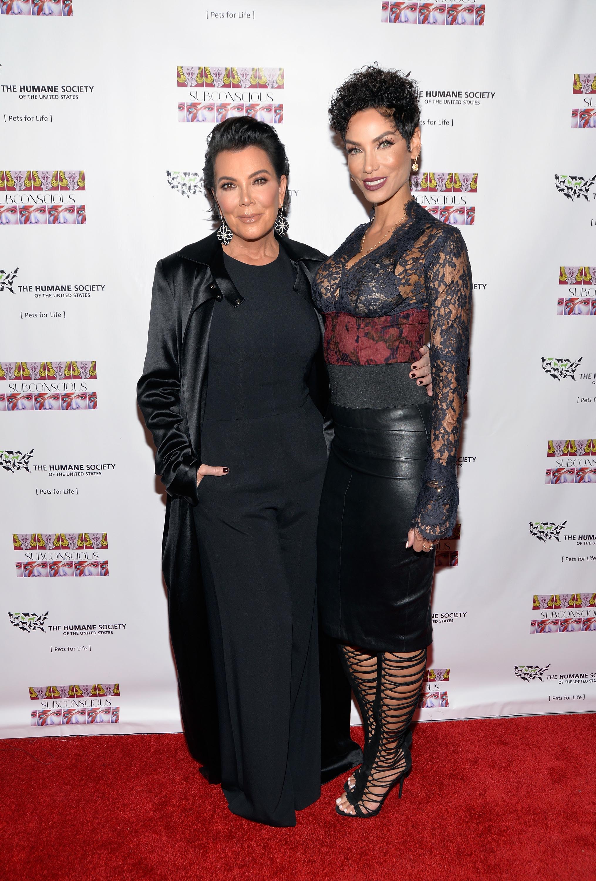 Nicole Murphy attends the Debut Gallery Opening Of Bria Murphy’s ‘Subconscious’