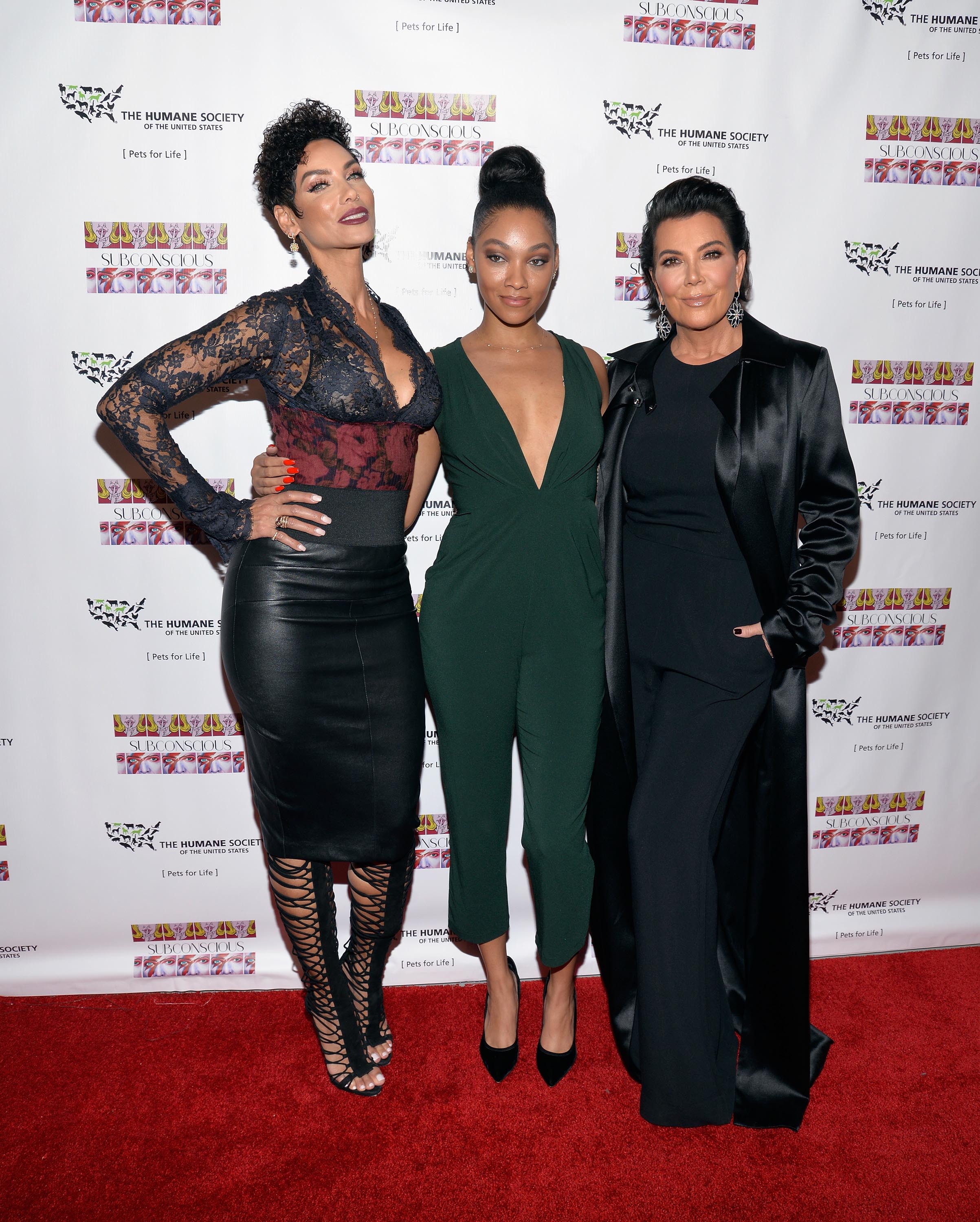 Nicole Murphy attends the Debut Gallery Opening Of Bria Murphy’s ‘Subconscious’