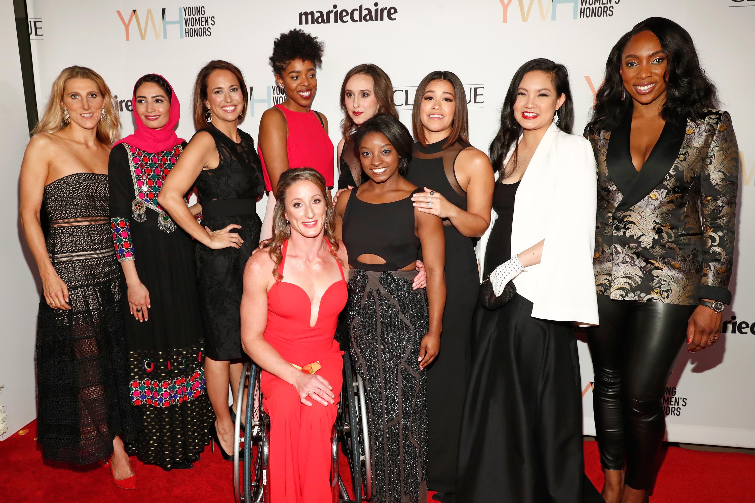 Jessica Matthews arrives at the 1st Annual Marie Claire Young Women’s Honors