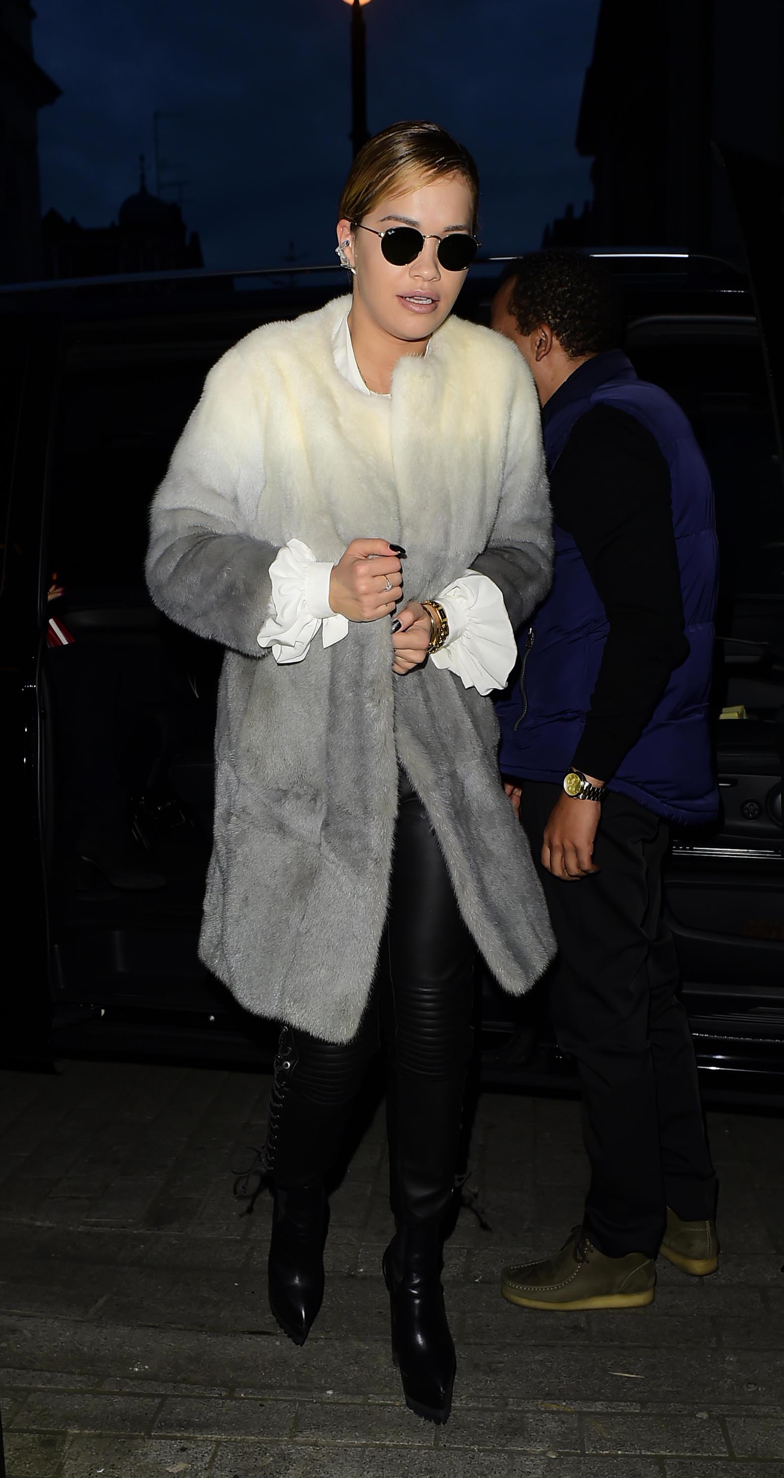 Rita Ora at BBC Radio 1 Studios