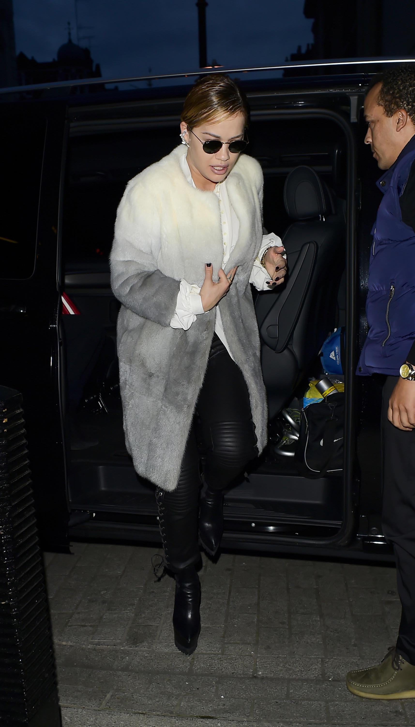 Rita Ora at BBC Radio 1 Studios