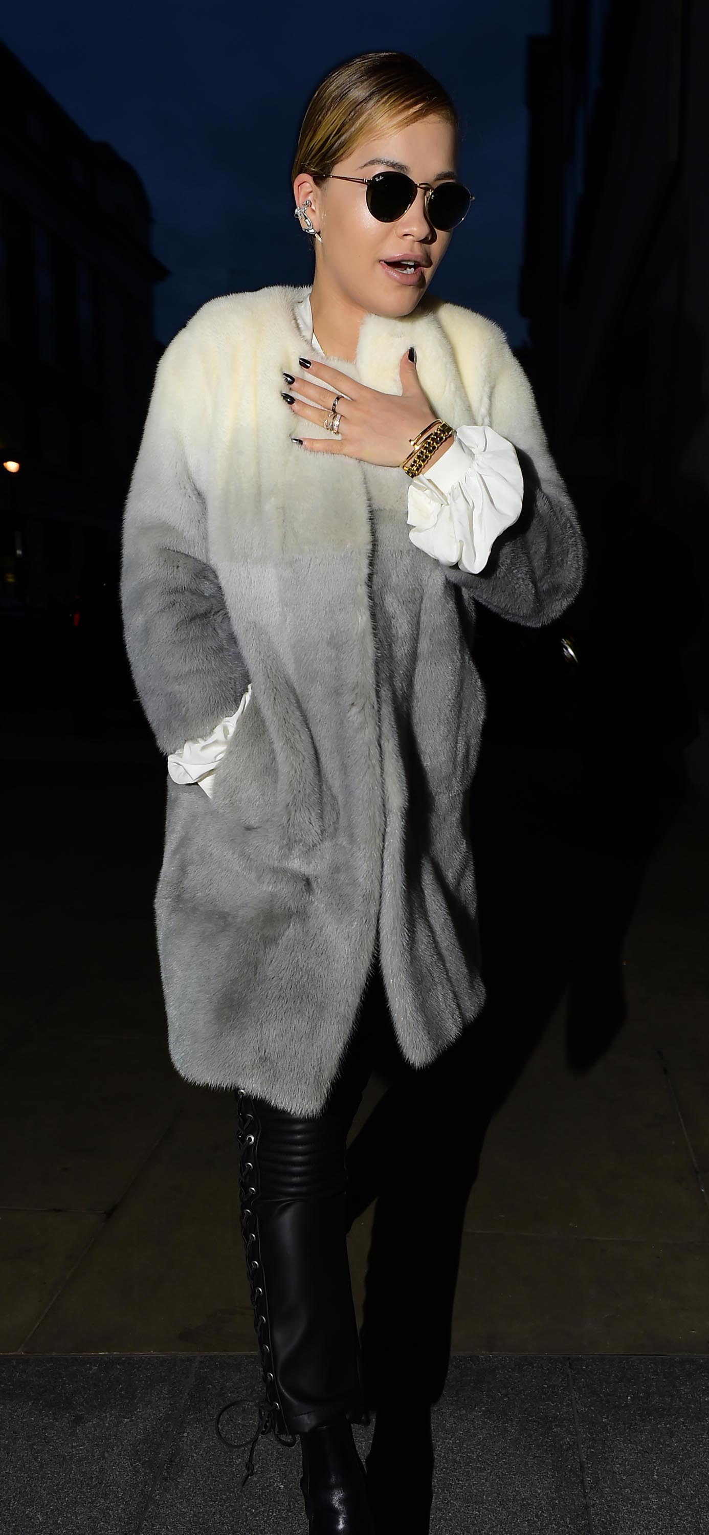 Rita Ora at BBC Radio 1 Studios