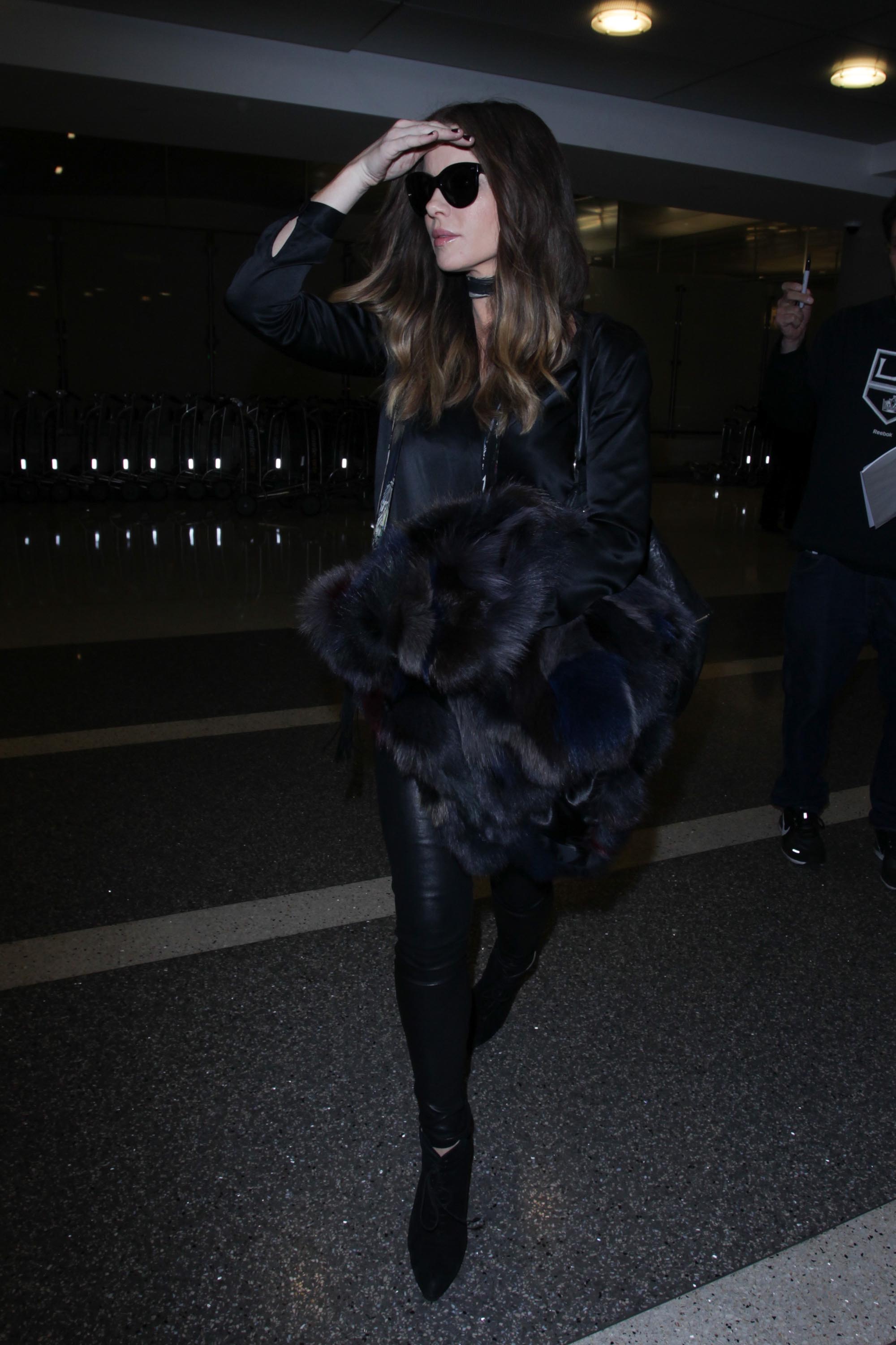 Kate Beckinsale is seen at LAX