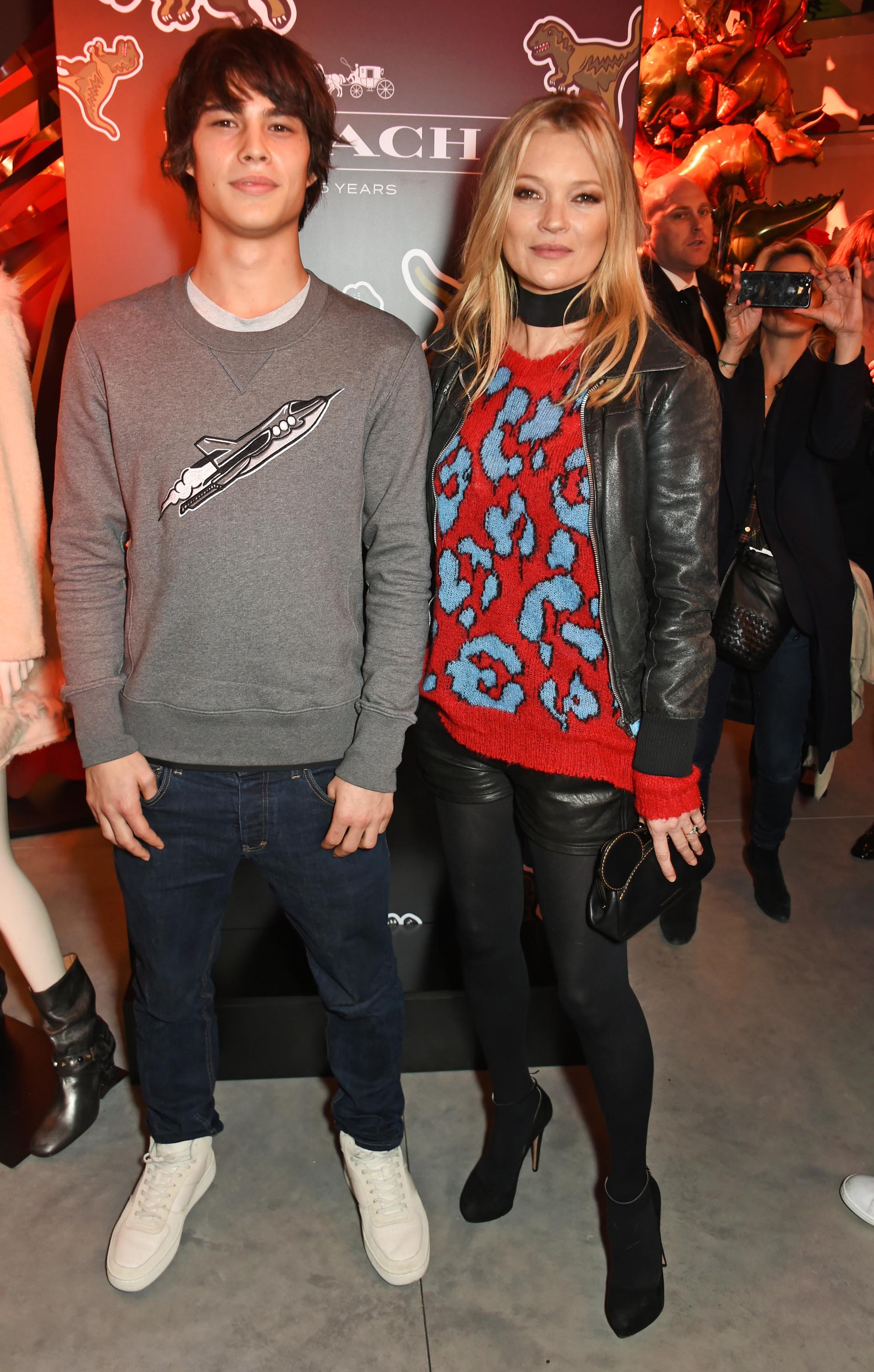 Kate Moss attends the launch of Coach House Regent Street