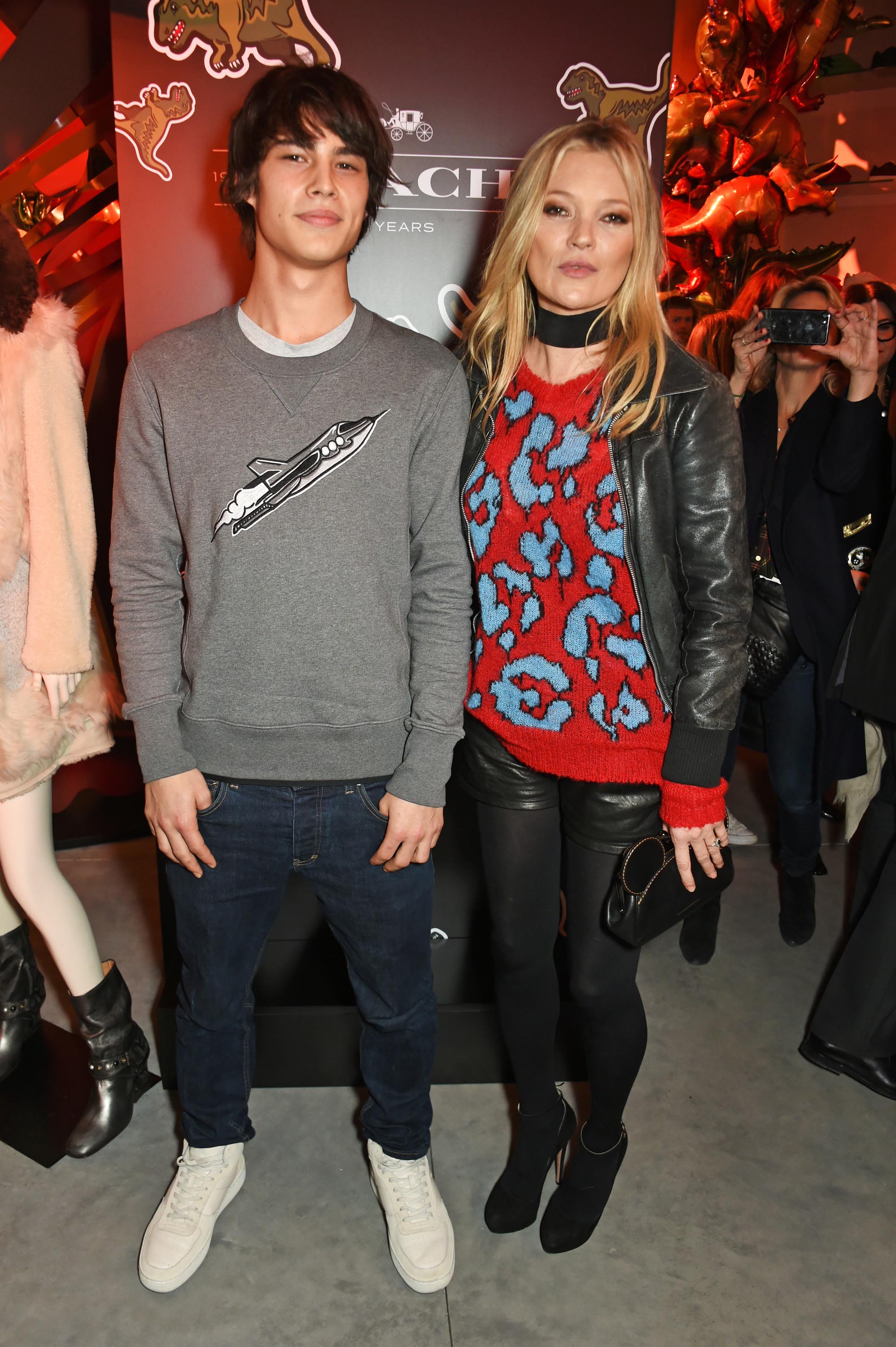 Kate Moss attends the launch of Coach House Regent Street