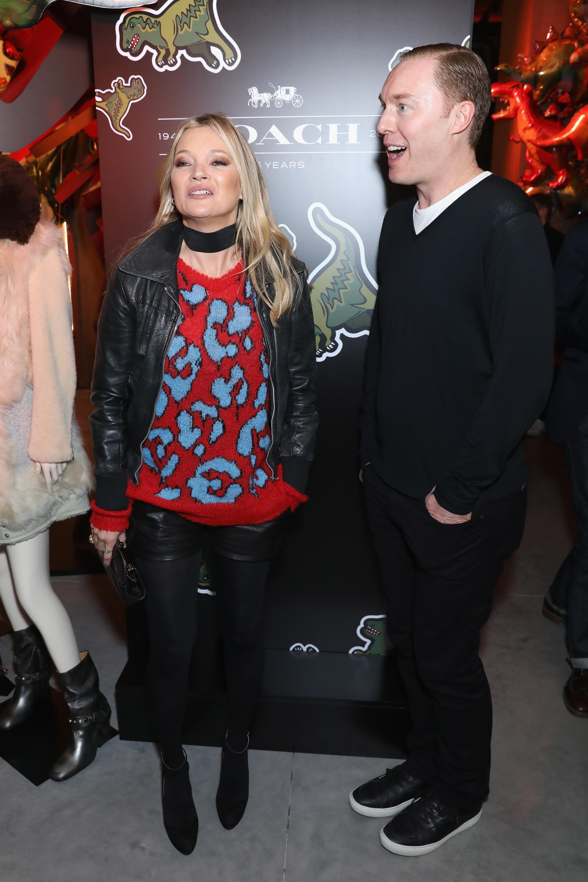 Kate Moss attends the launch of Coach House Regent Street