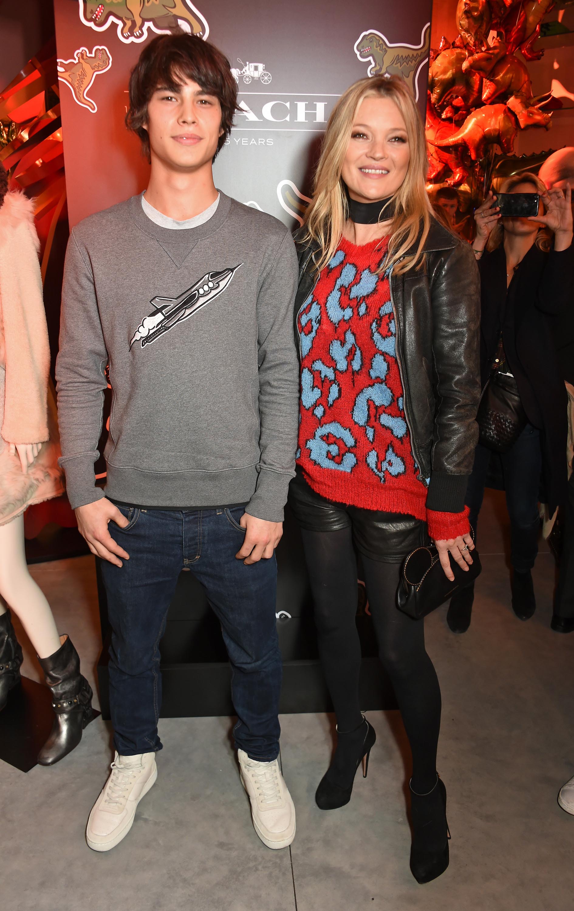 Kate Moss attends the launch of Coach House Regent Street