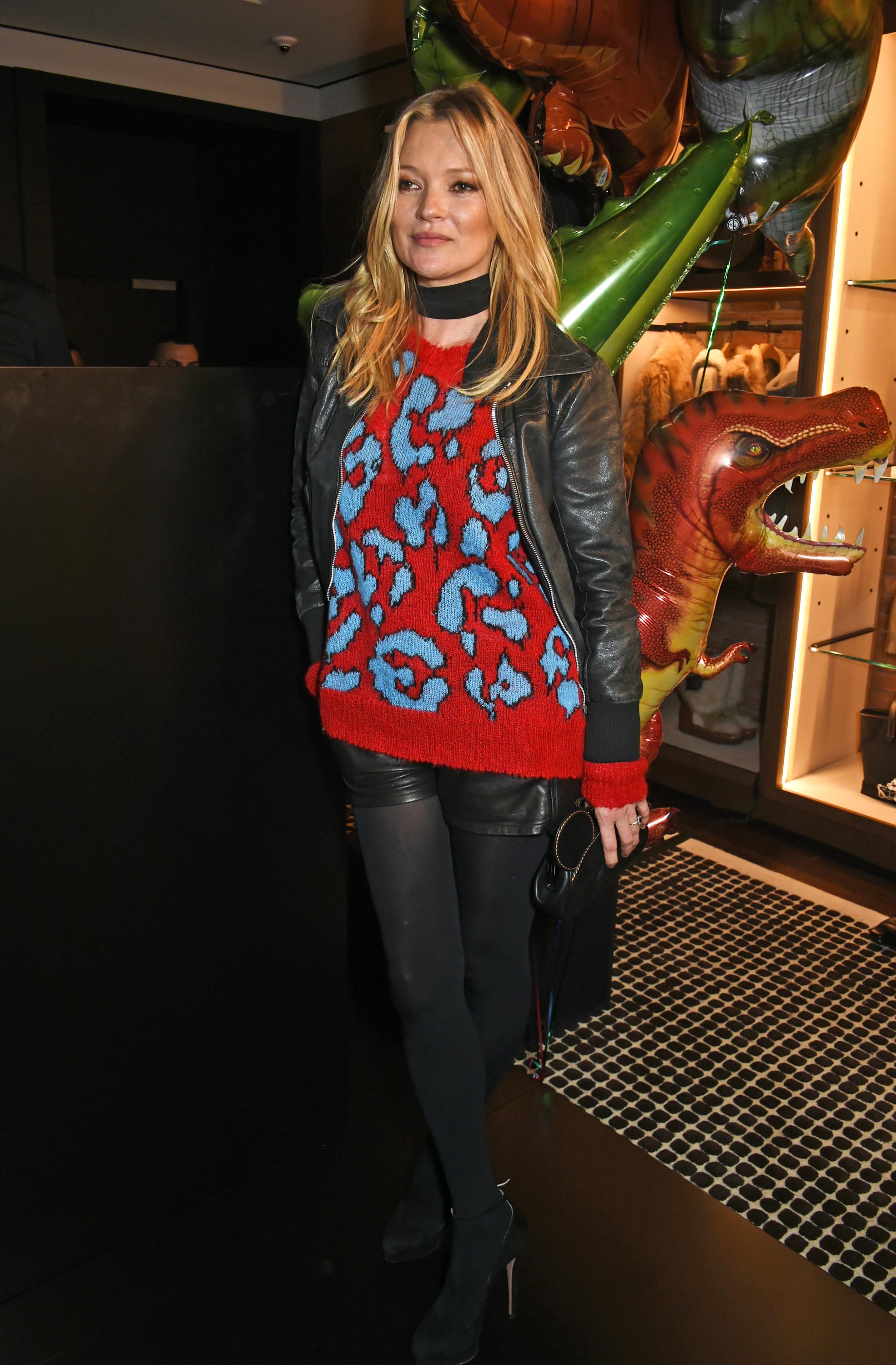 Kate Moss attends the launch of Coach House Regent Street