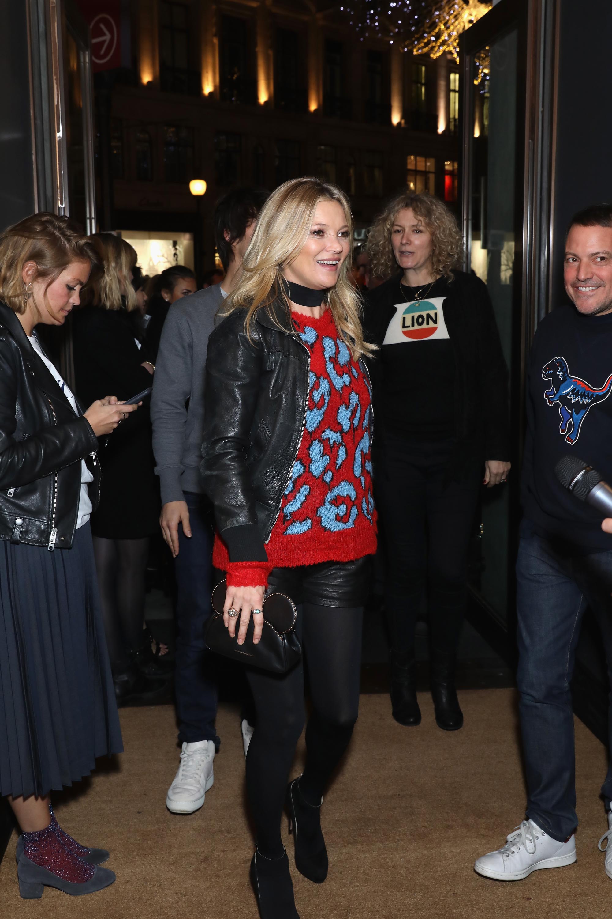 Kate Moss attends the launch of Coach House Regent Street