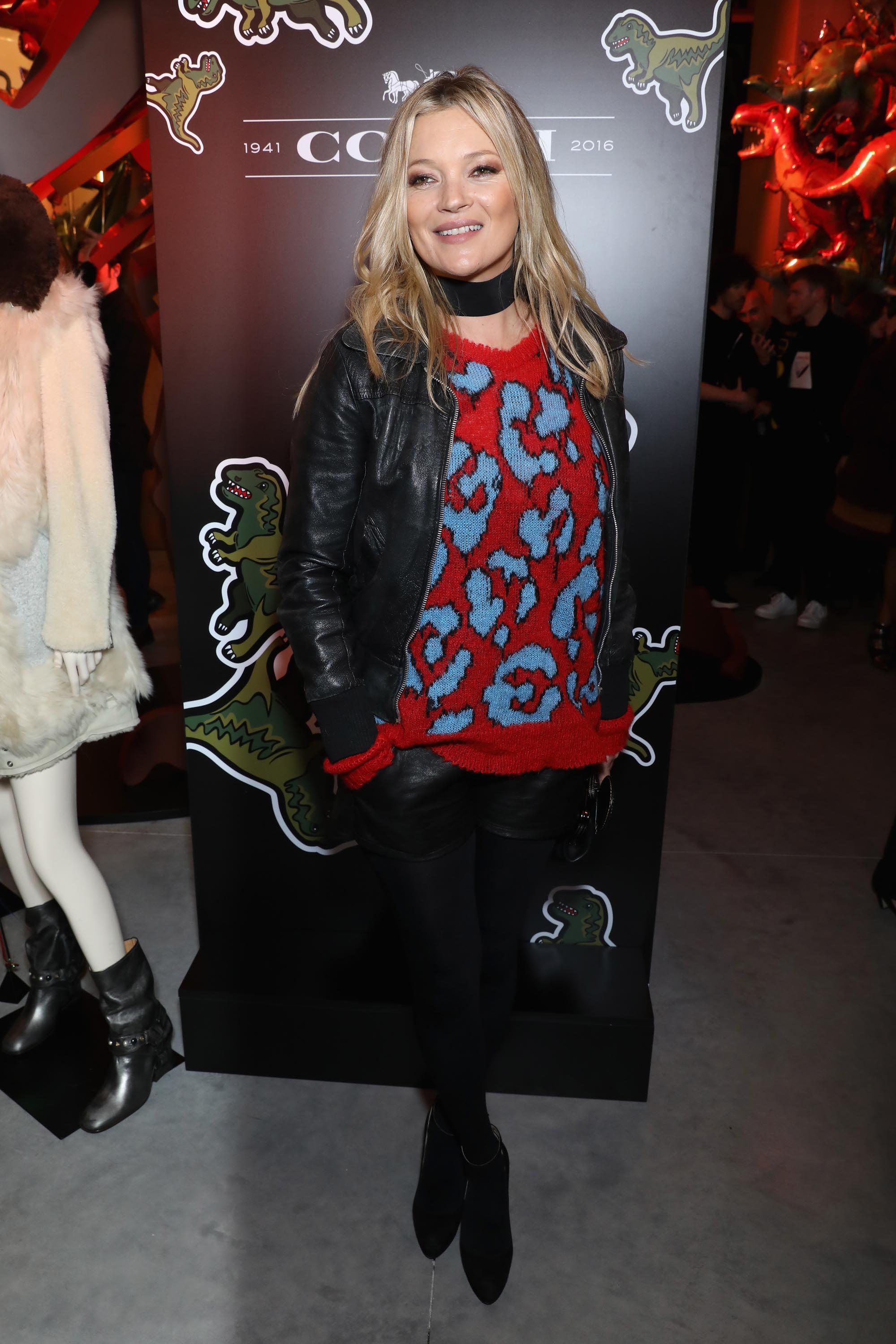 Kate Moss attends the launch of Coach House Regent Street