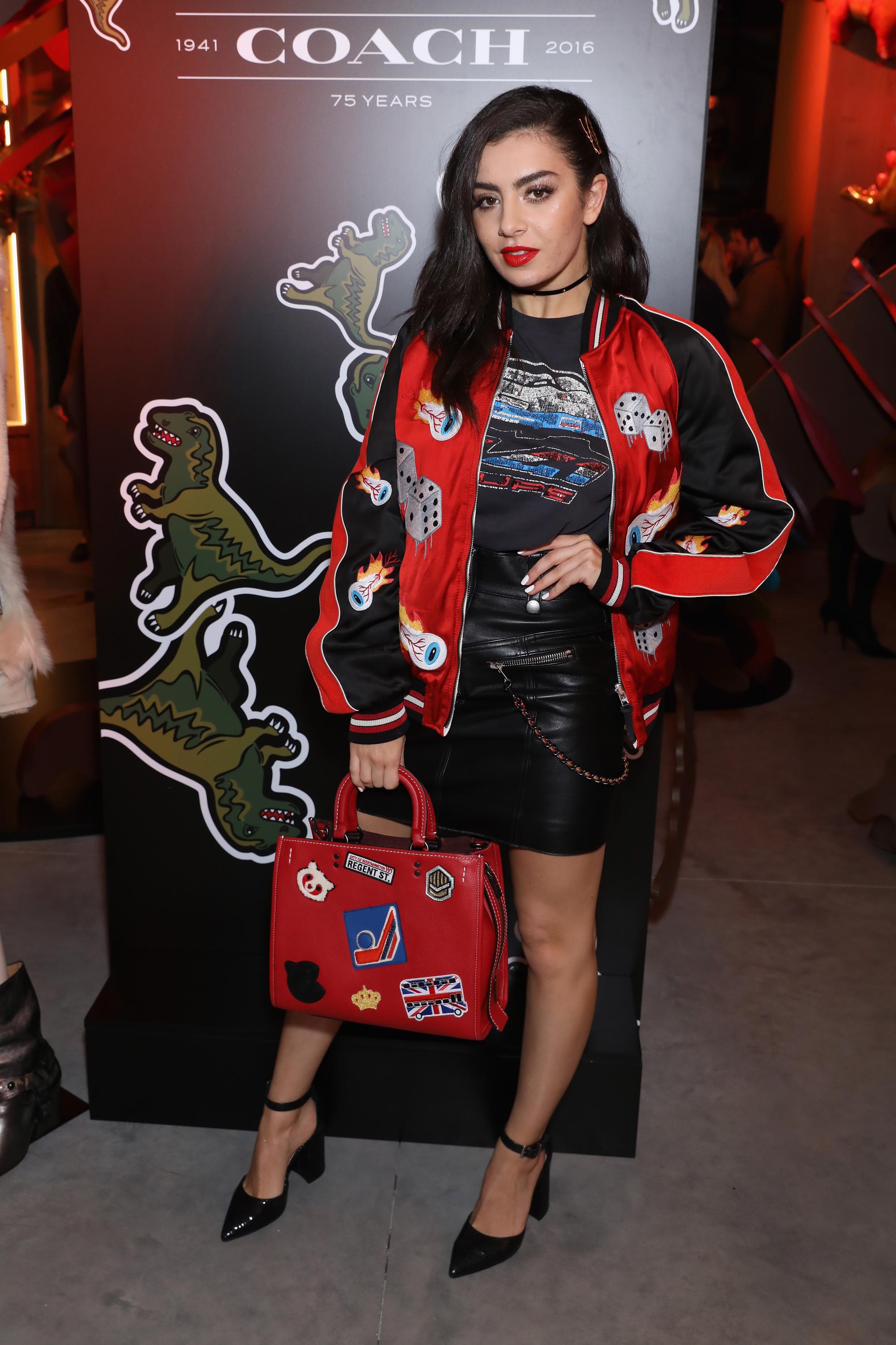 Charli XCX attends the launch of Coach House Regent Street