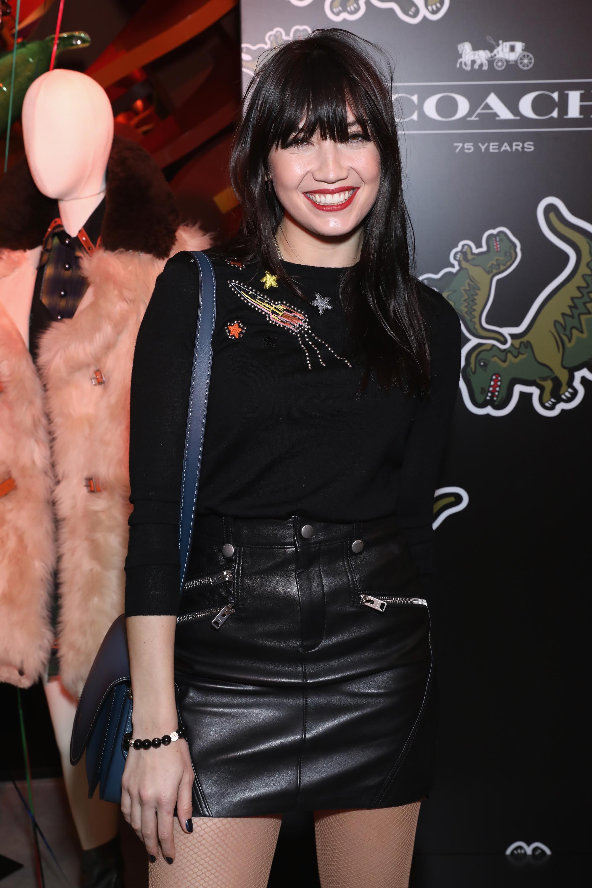 Daisy Lowe attends the launch of Coach House Regent Street