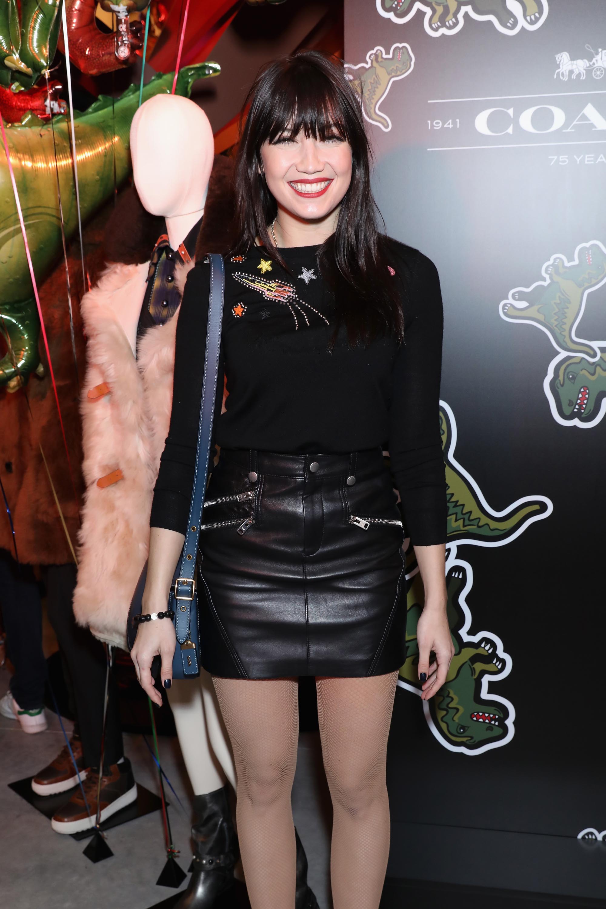 Daisy Lowe attends the launch of Coach House Regent Street