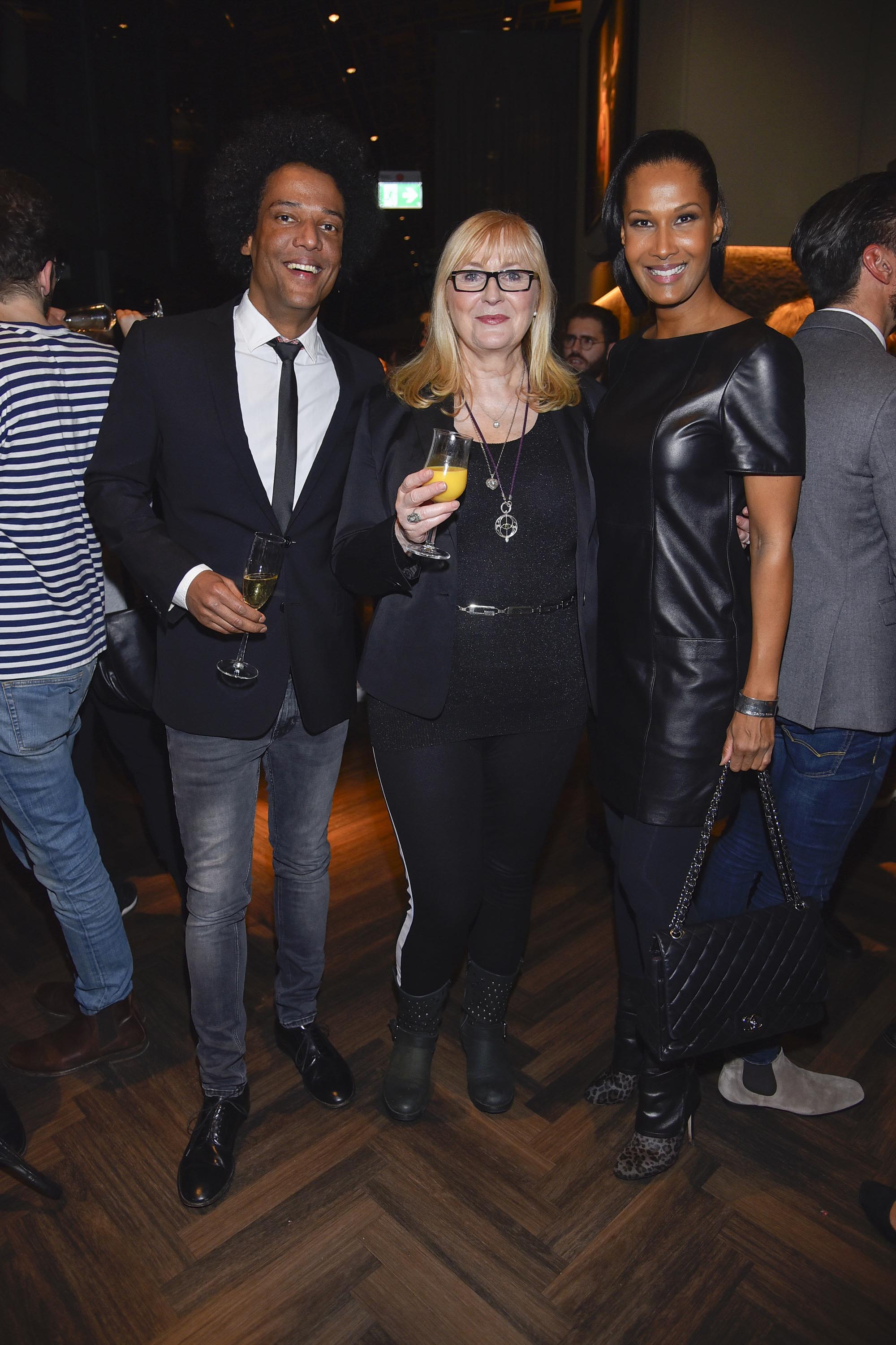 Marie Amiere attends Ernstings family Fashion Dinner