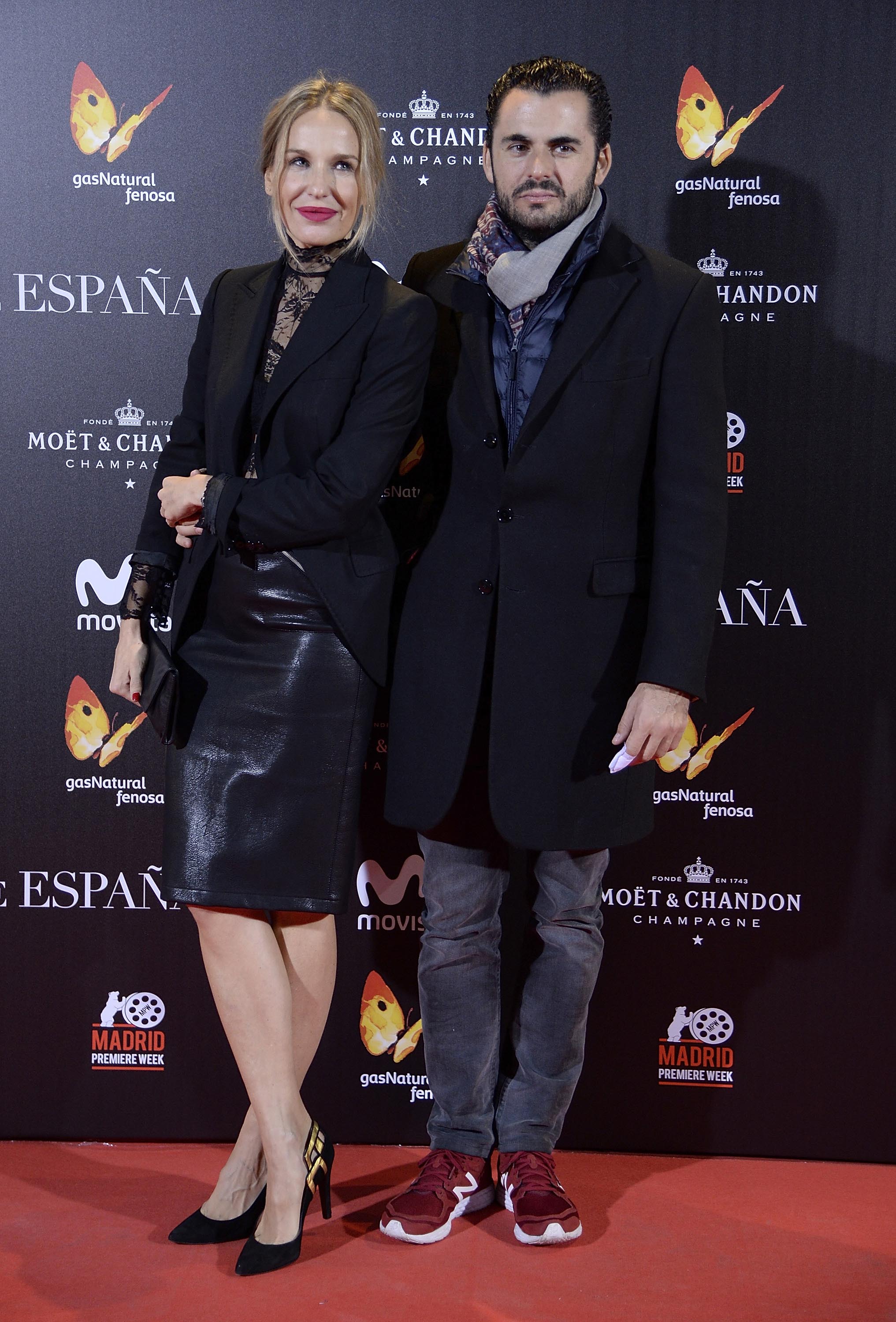 Carola Baleztena attends La Reina de Espana premiere