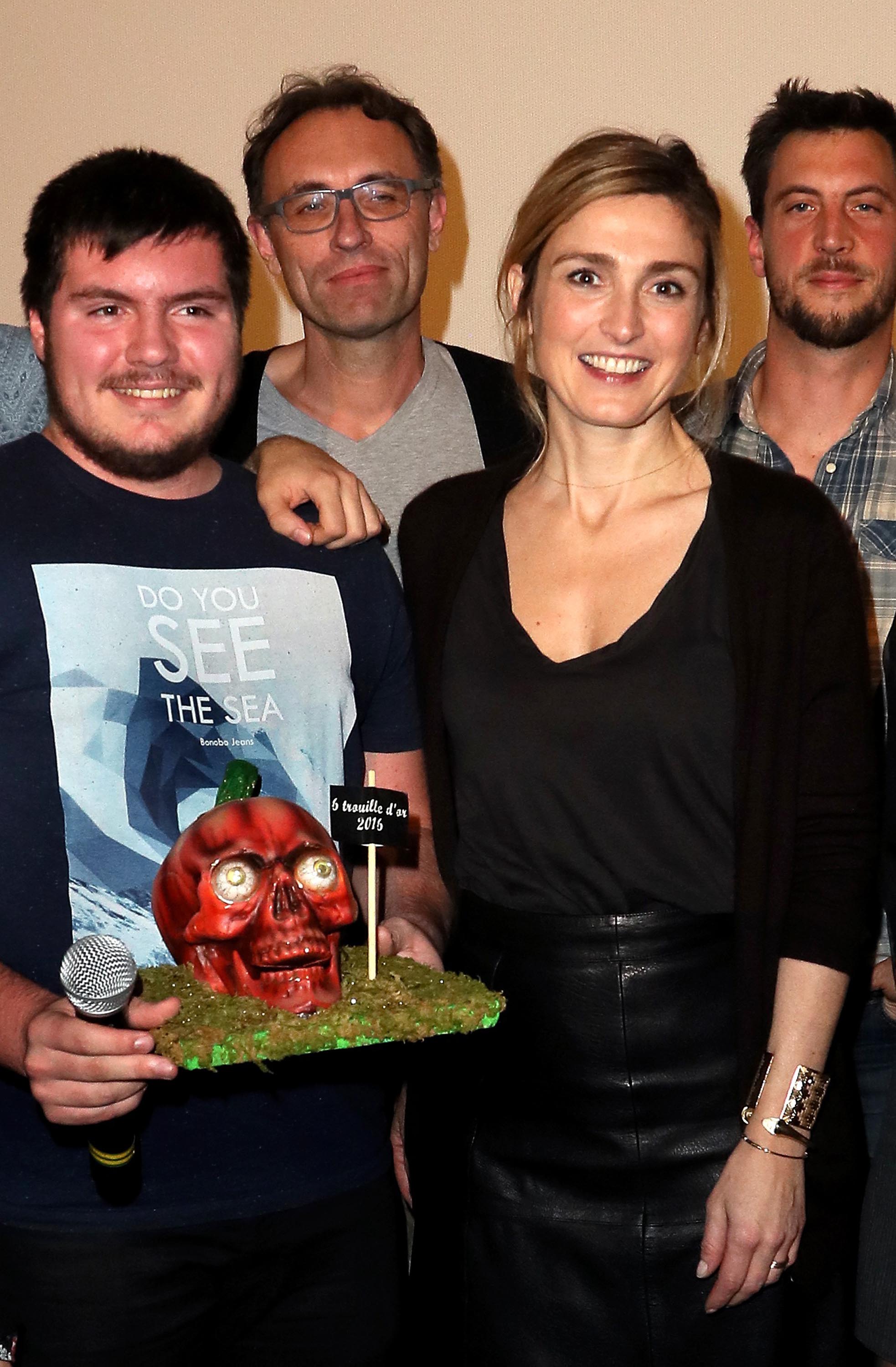 Julie Gayet attends Festival Des 6 Trouilles Short Film Festival