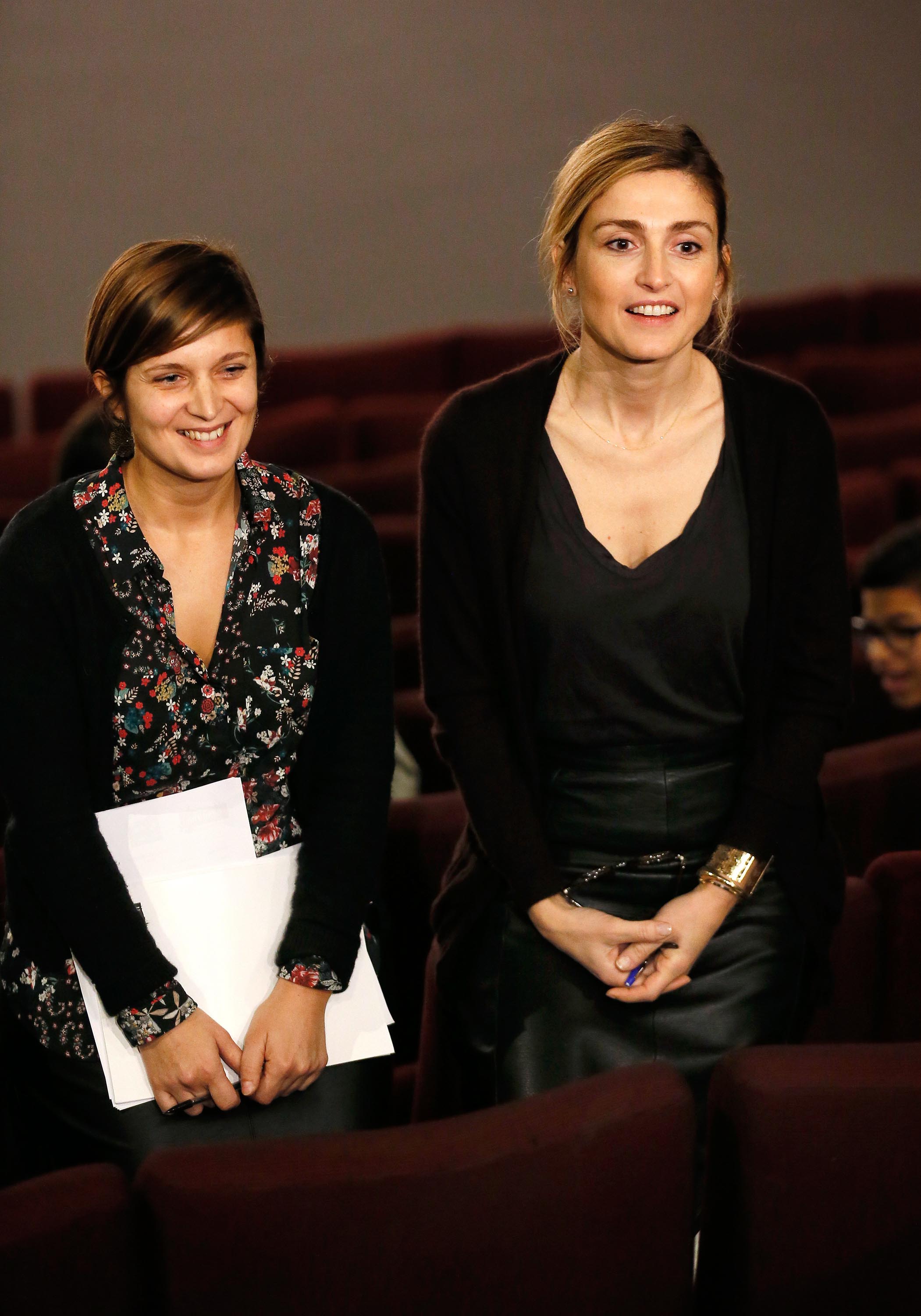 Julie Gayet attends Festival Des 6 Trouilles Short Film Festival