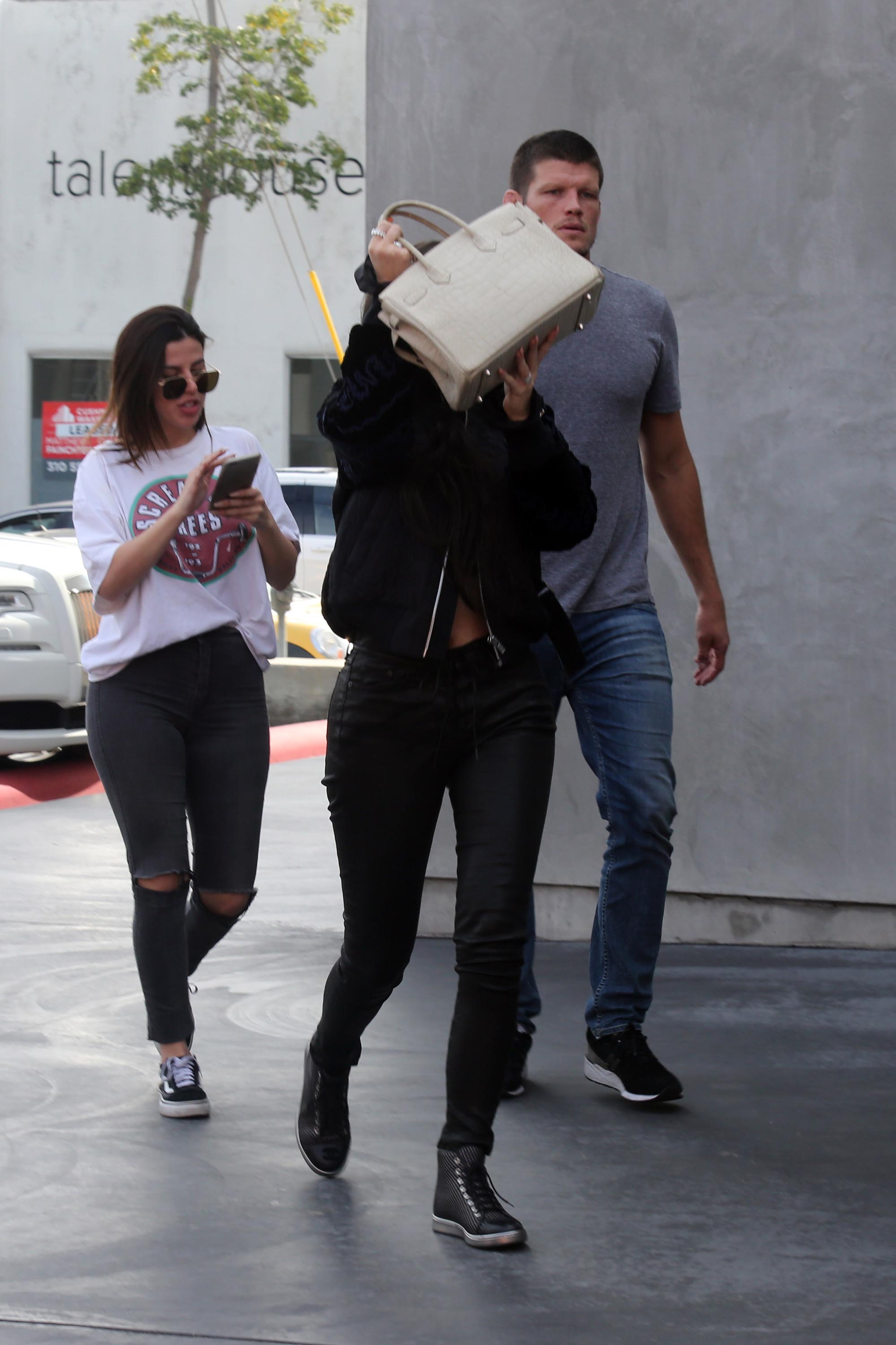 Kylie Jenner shopping at Fred Segal