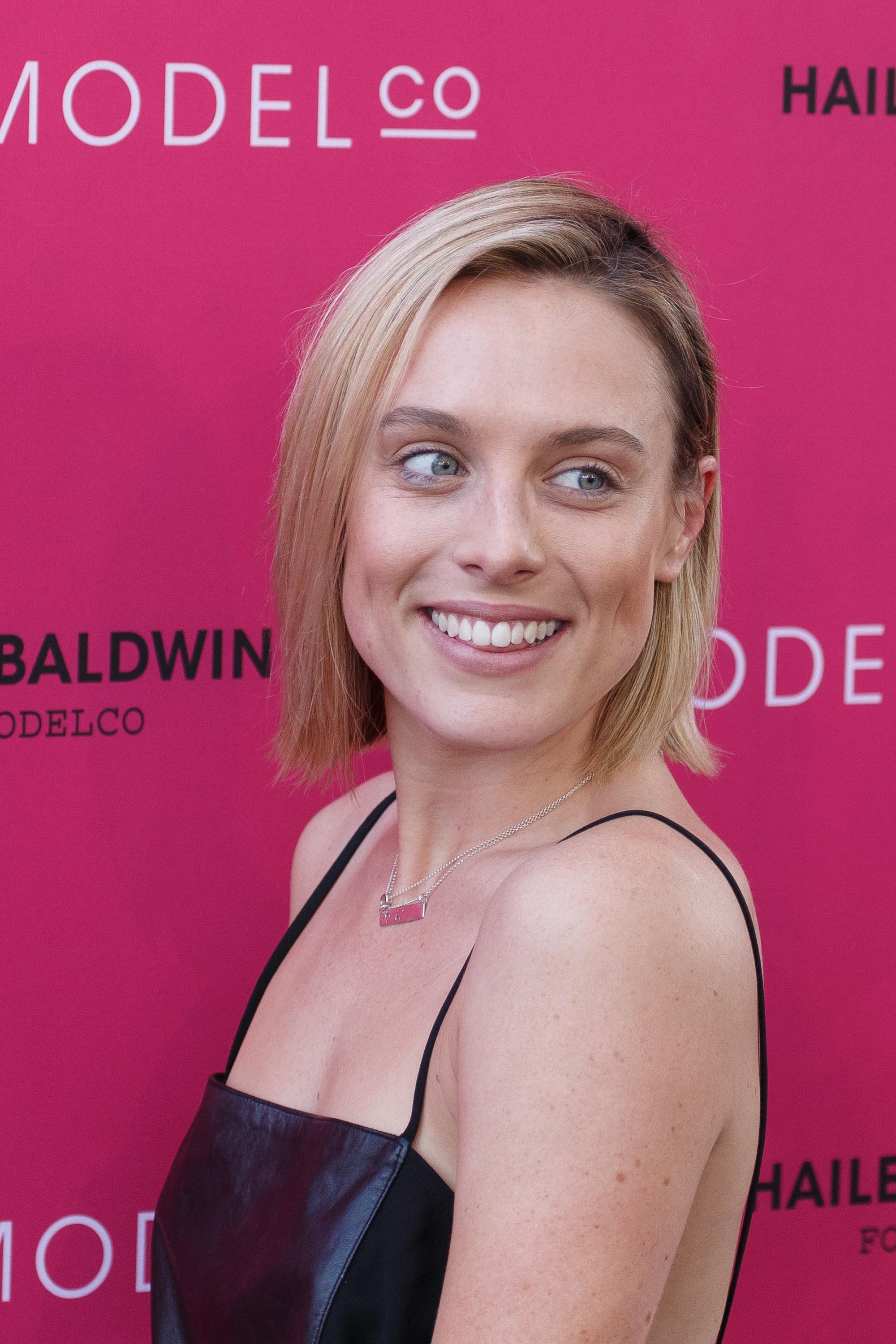 Casey Burgess attends VIP launch of the Hailey Baldwin