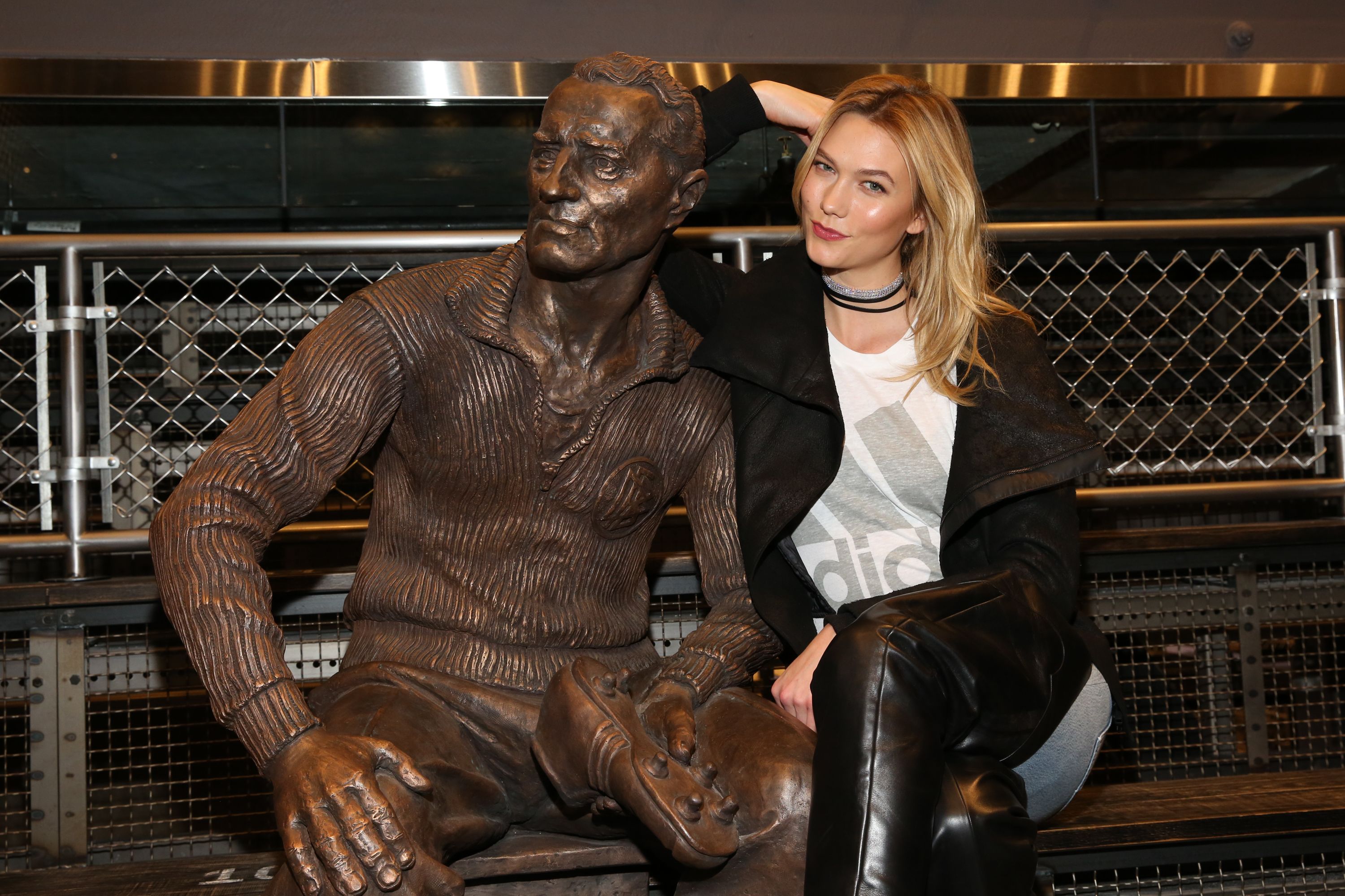 Karlie Kloss attends adidas Flagship Preview Party