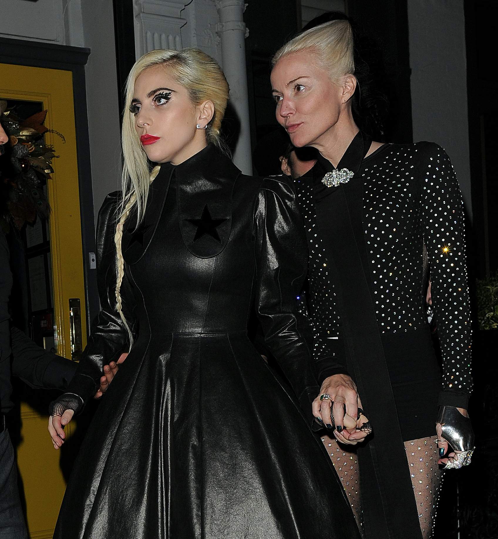 Lady Gaga leaving Groucho club