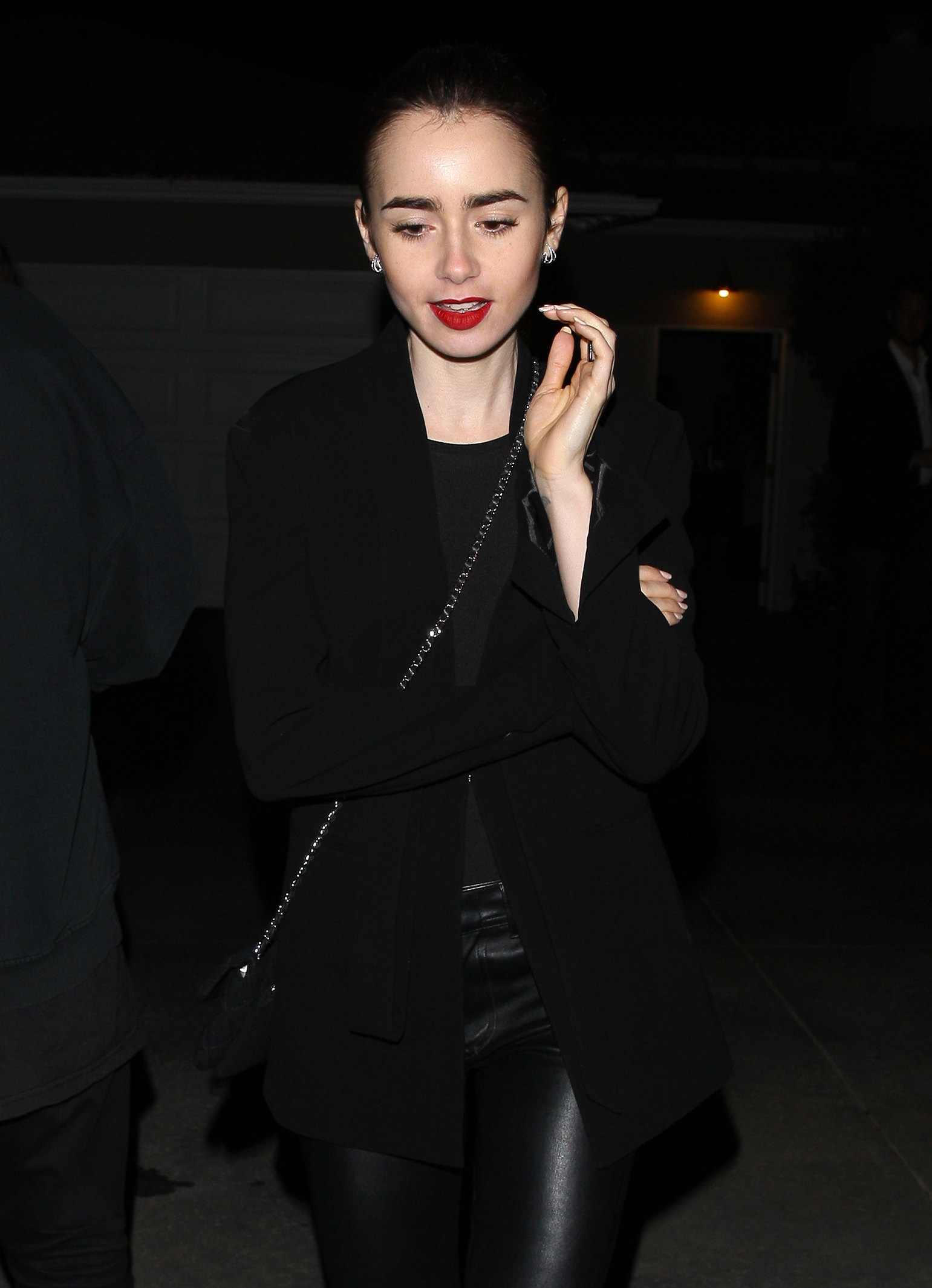 Lily Collins attends Jennifer Klein’s Day of Indulgence Private Party