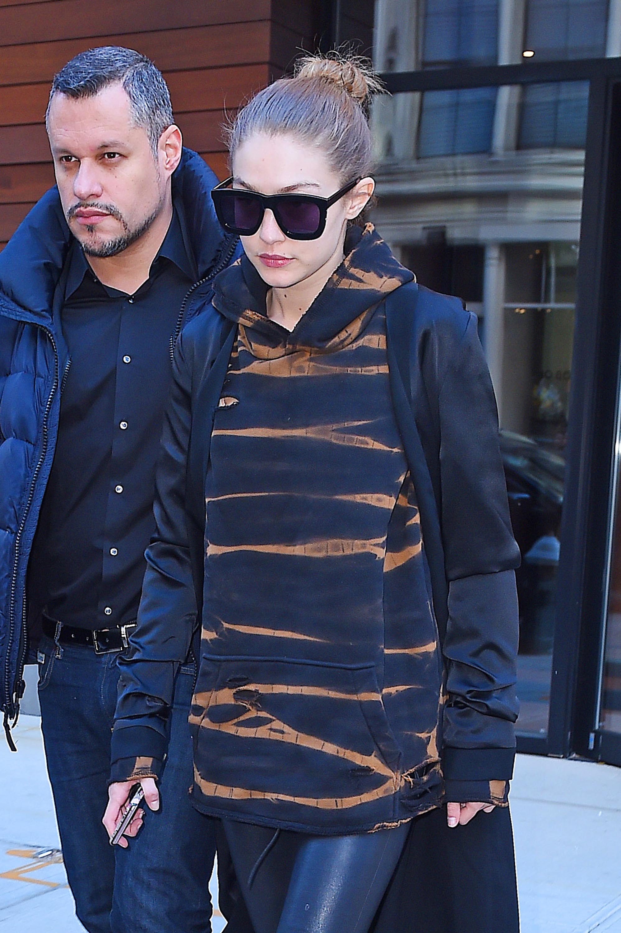 Gigi Hadid out & about in New York