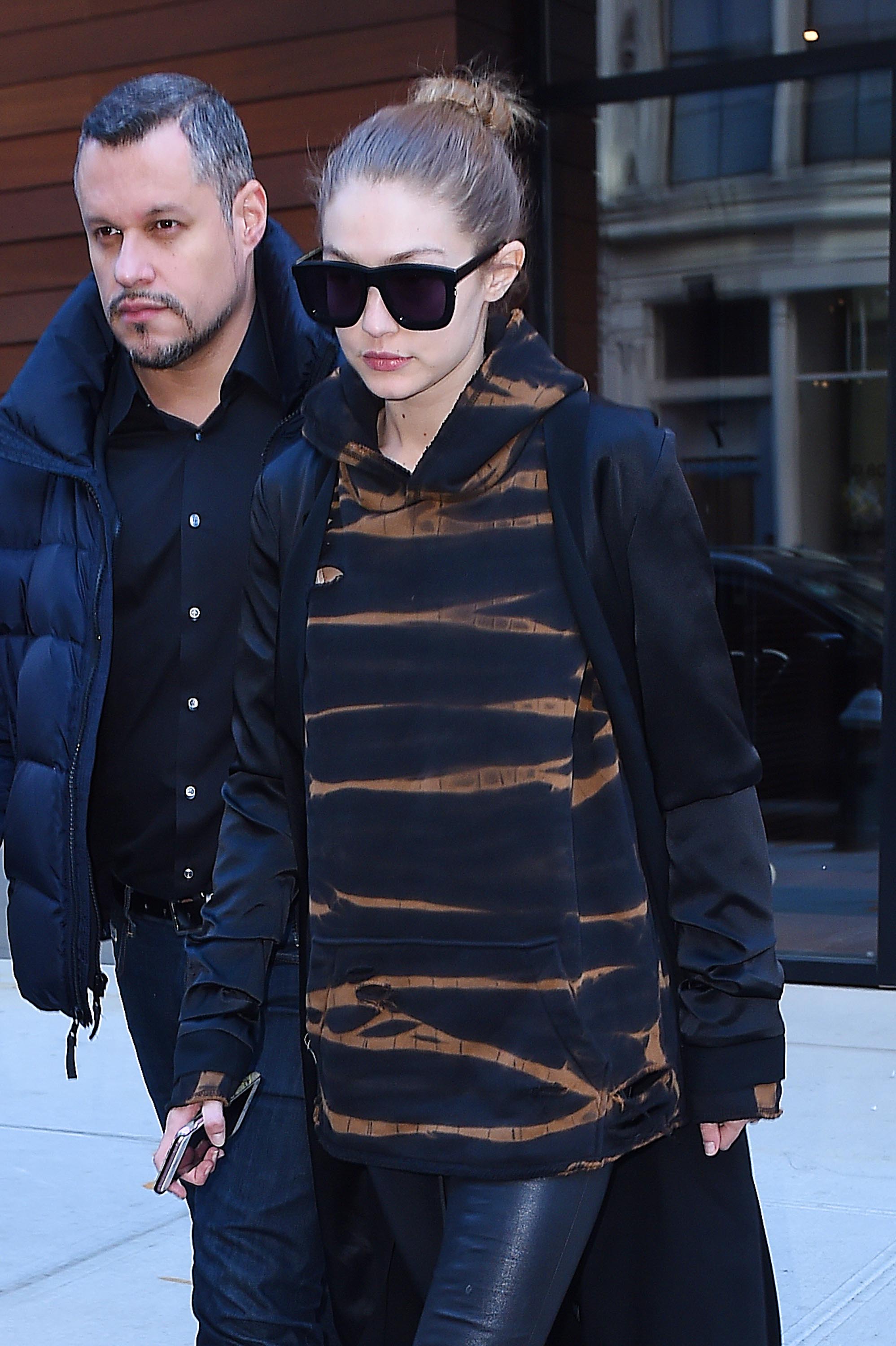 Gigi Hadid out & about in New York