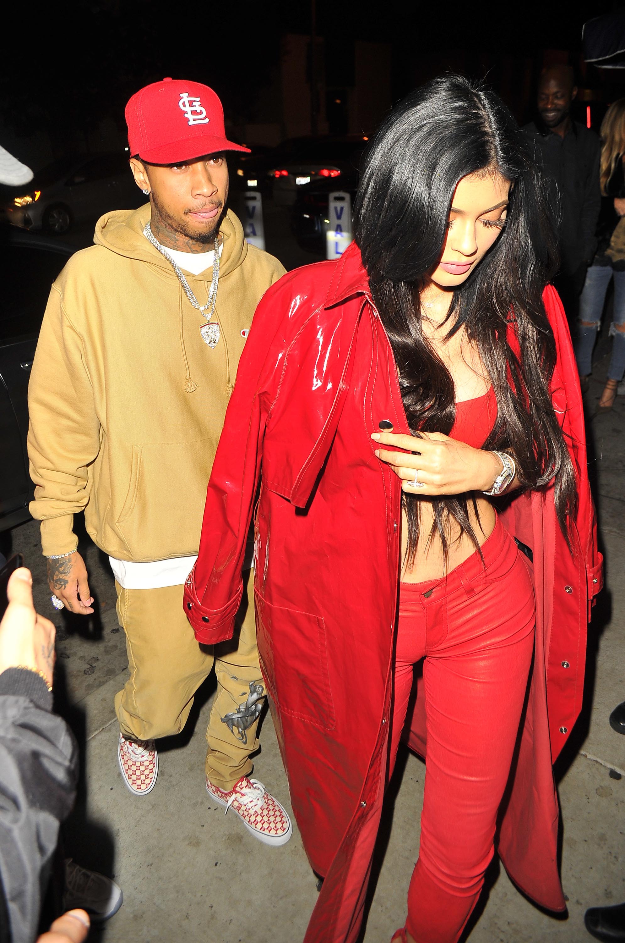 Kylie Jenner spotted at Catch LA For Date Night