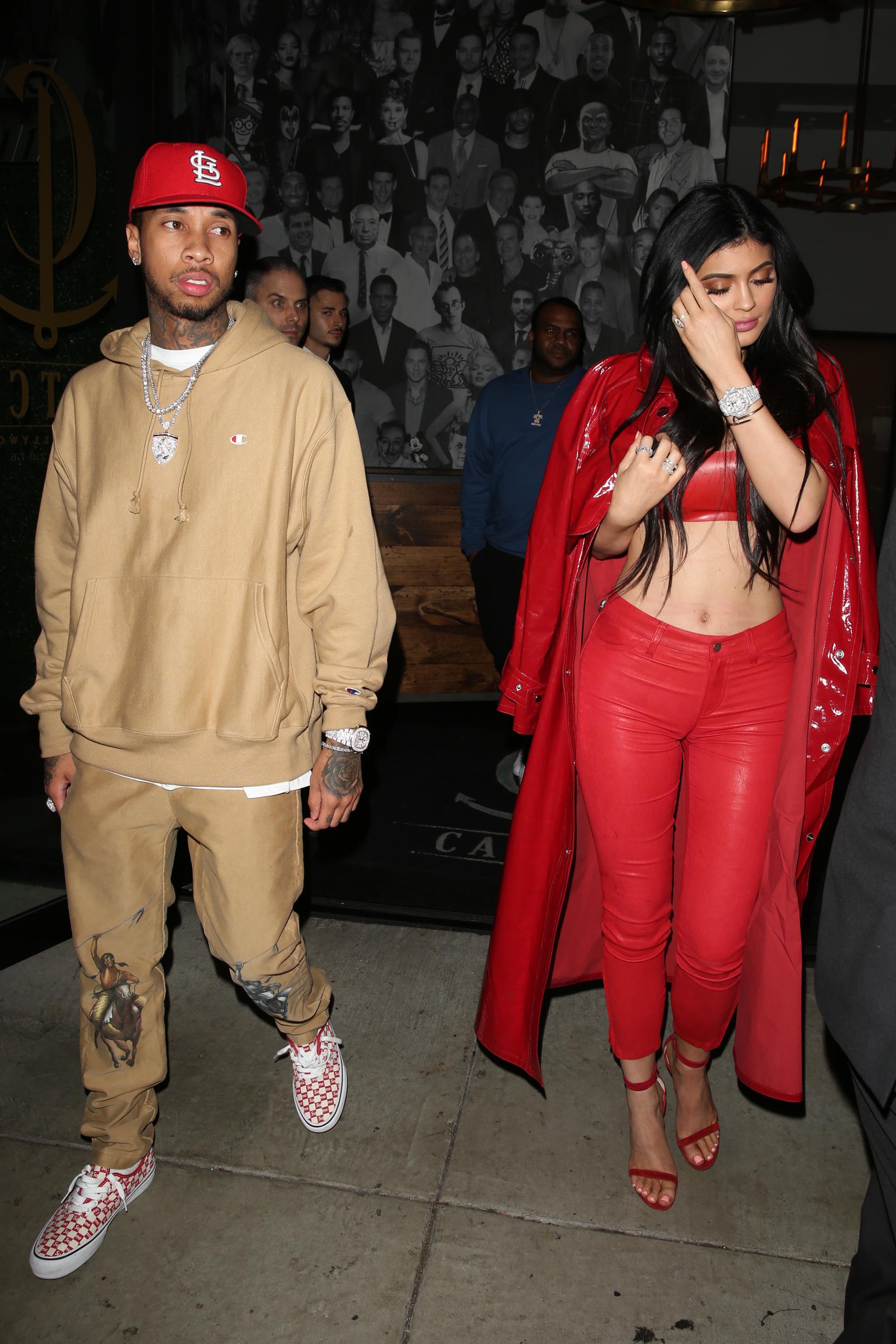 Kylie Jenner spotted at Catch LA For Date Night