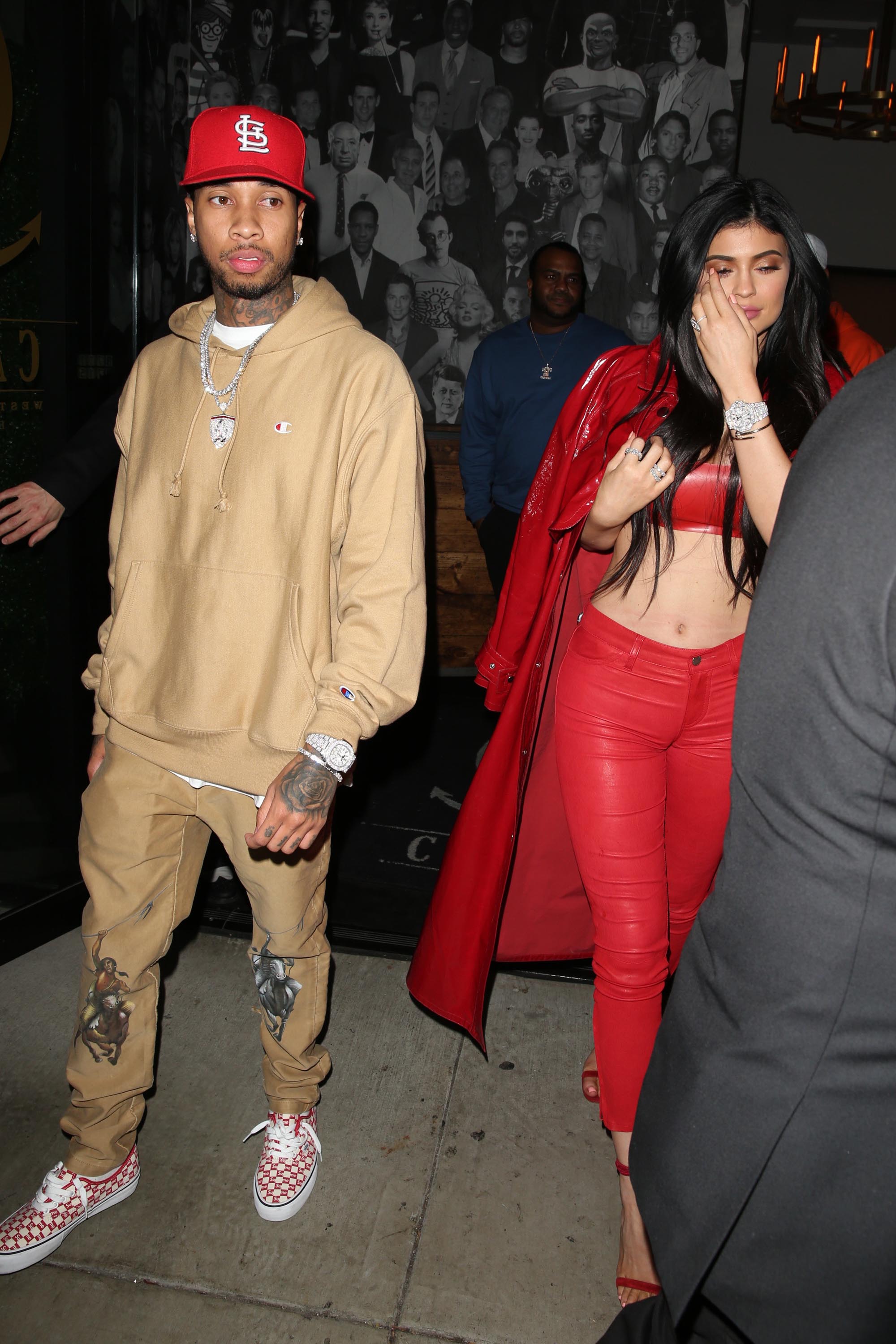 Kylie Jenner spotted at Catch LA For Date Night