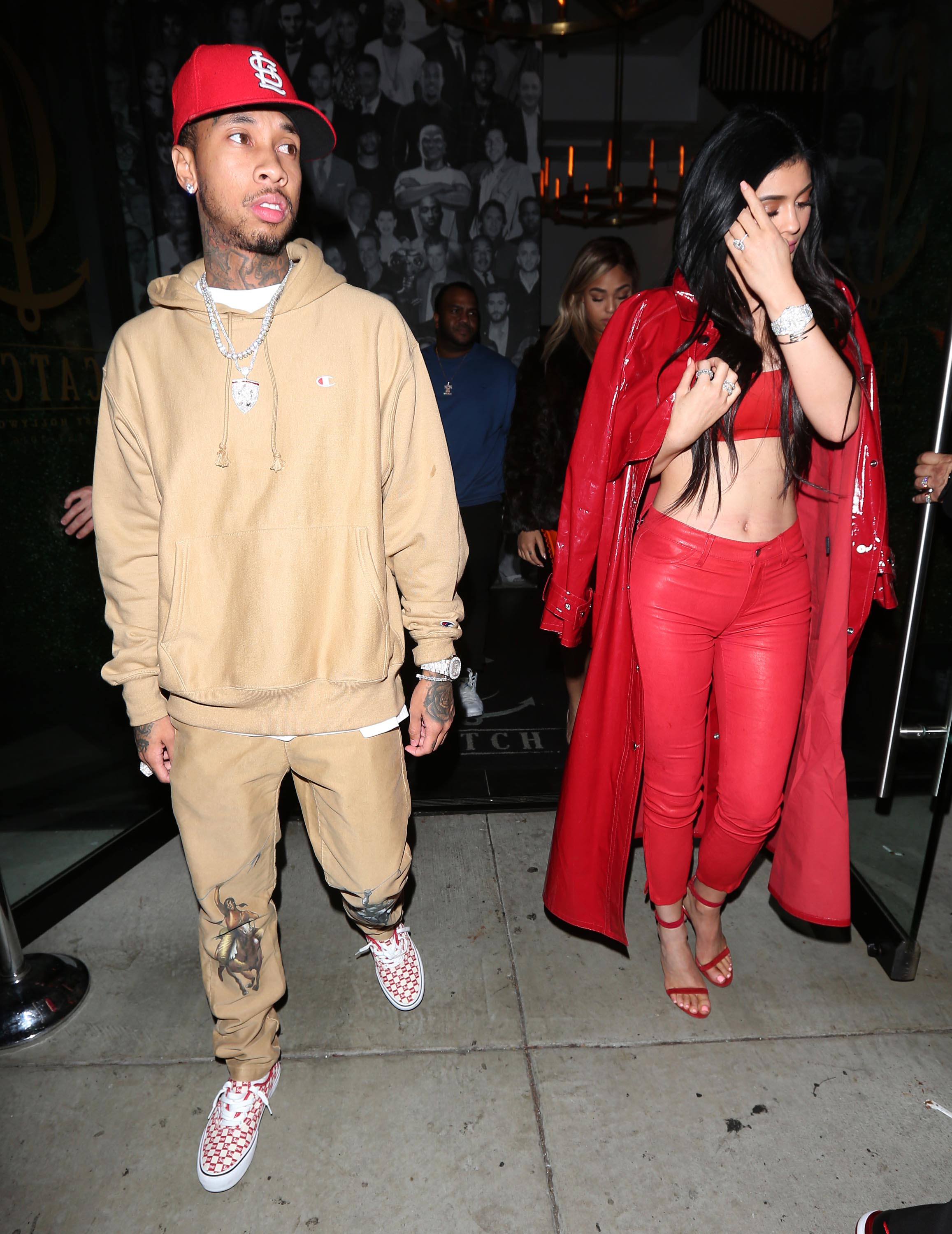 Kylie Jenner spotted at Catch LA For Date Night