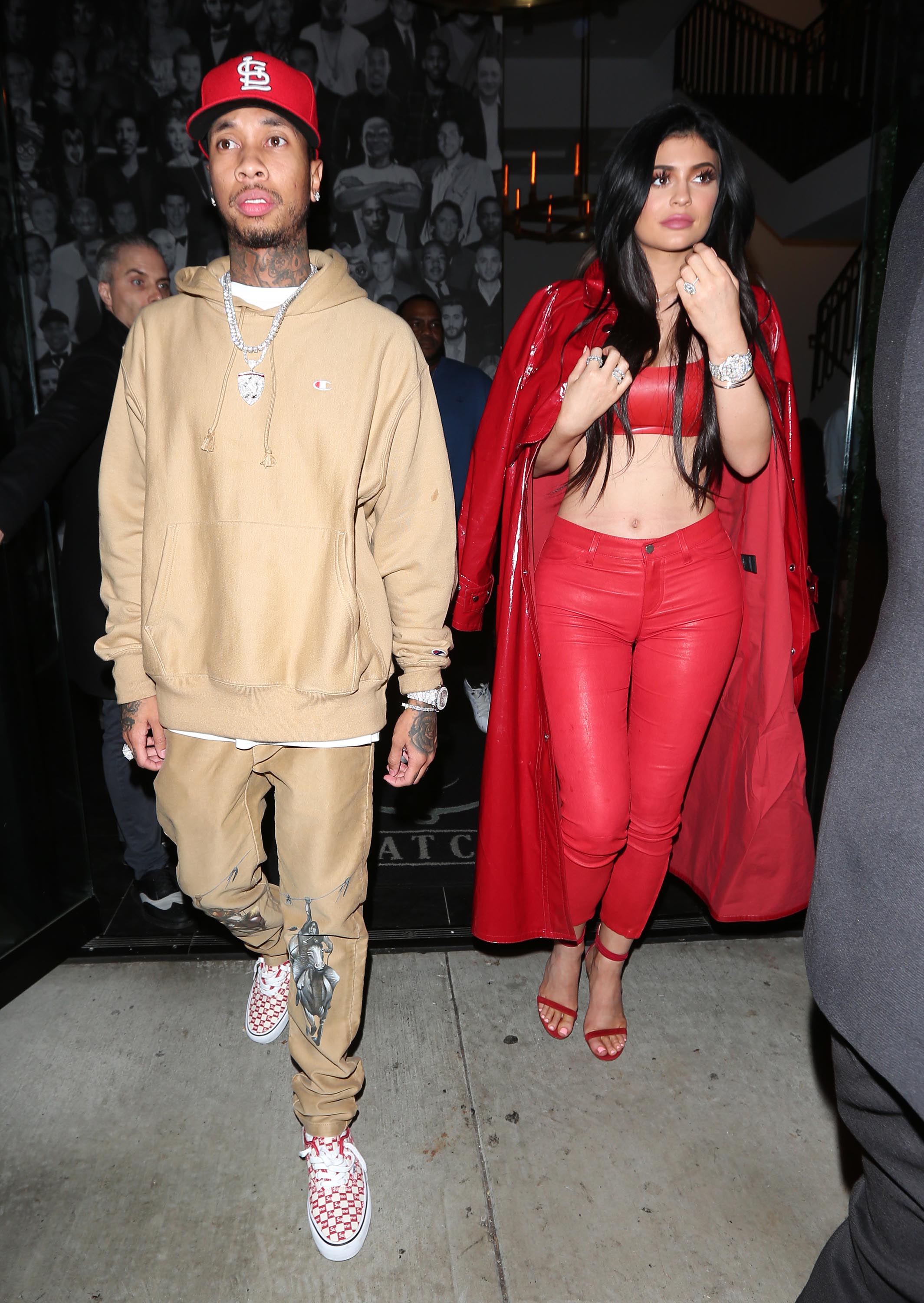Kylie Jenner spotted at Catch LA For Date Night