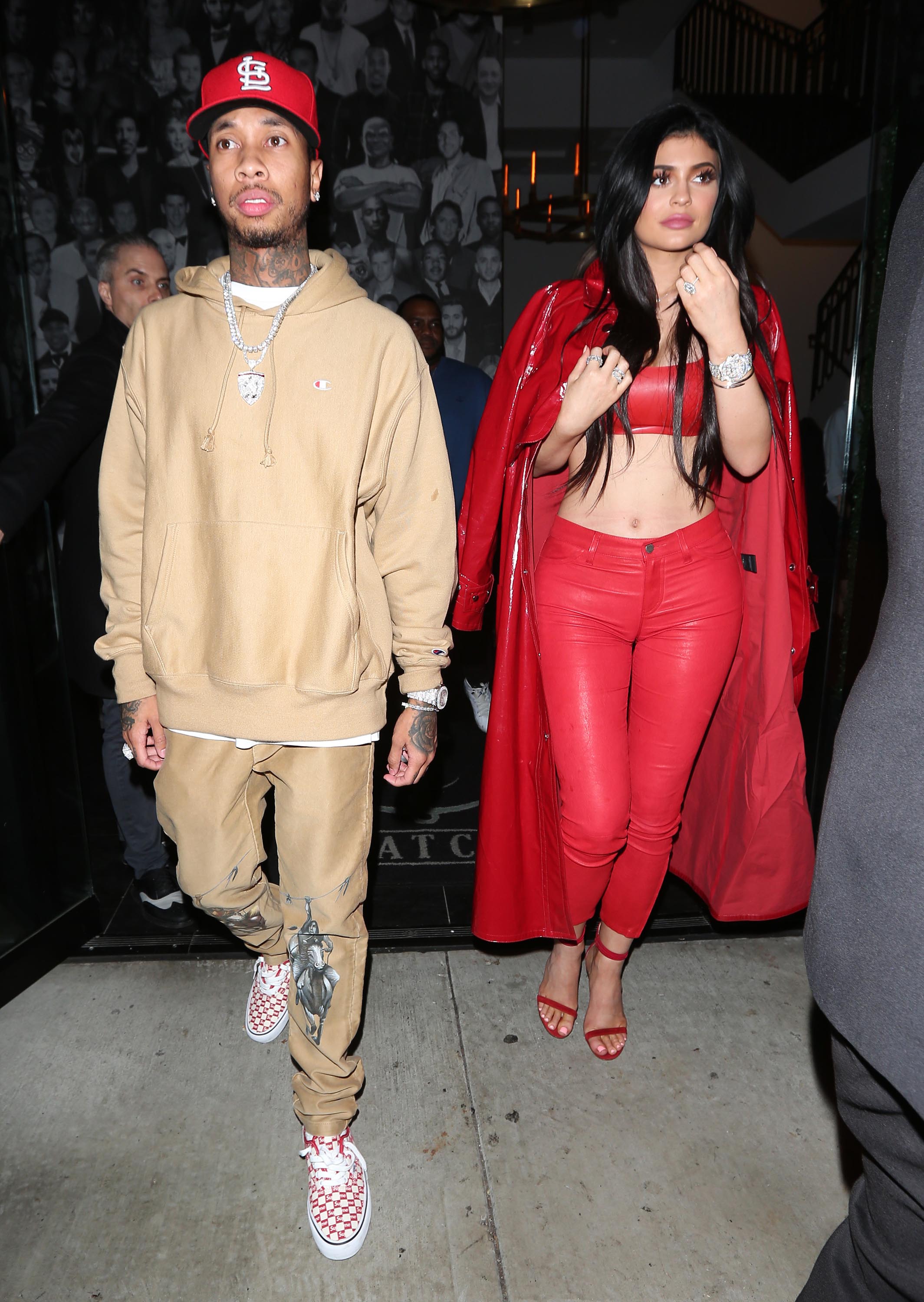 Kylie Jenner spotted at Catch LA For Date Night