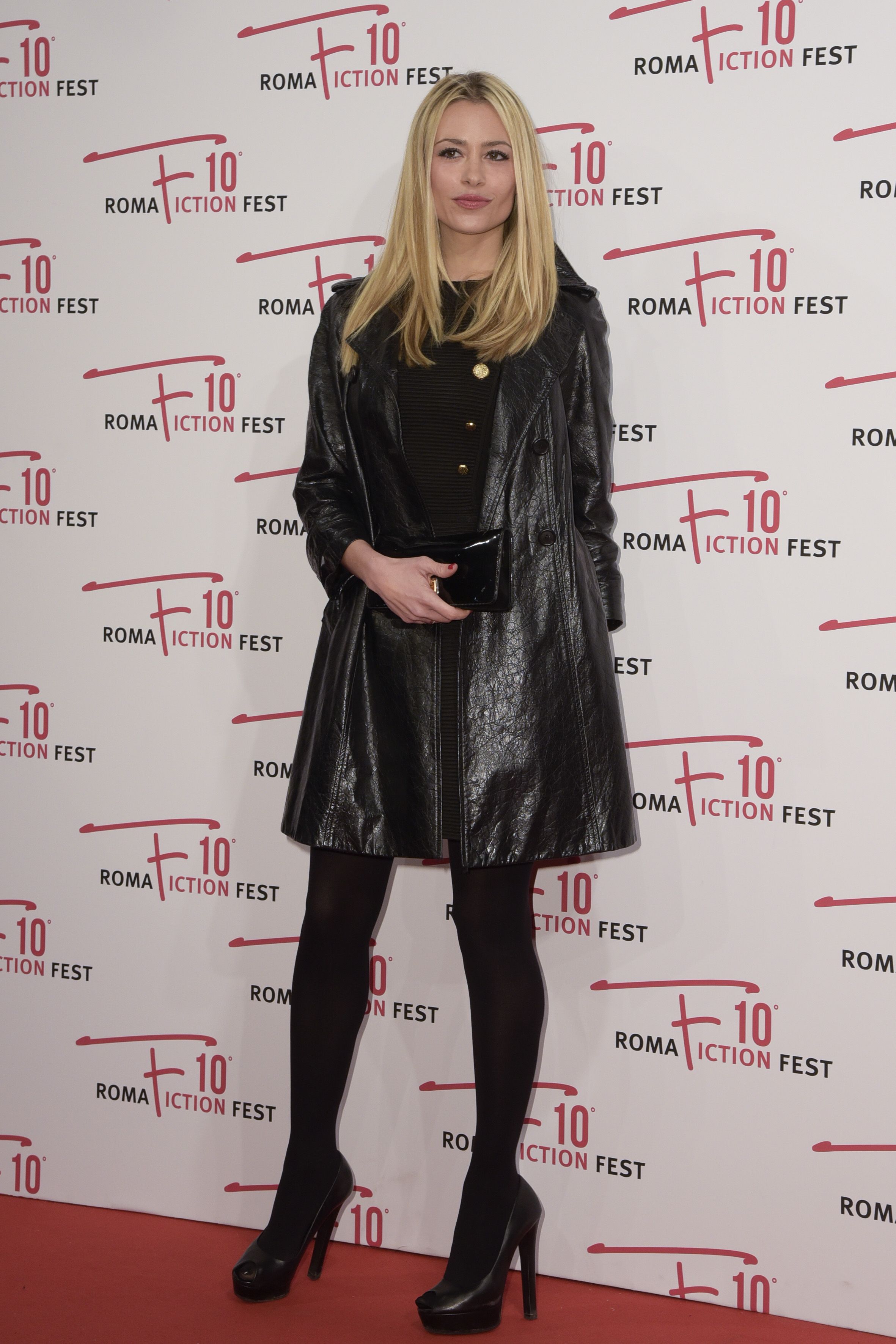 Martina Stella attends Madoff film premiere