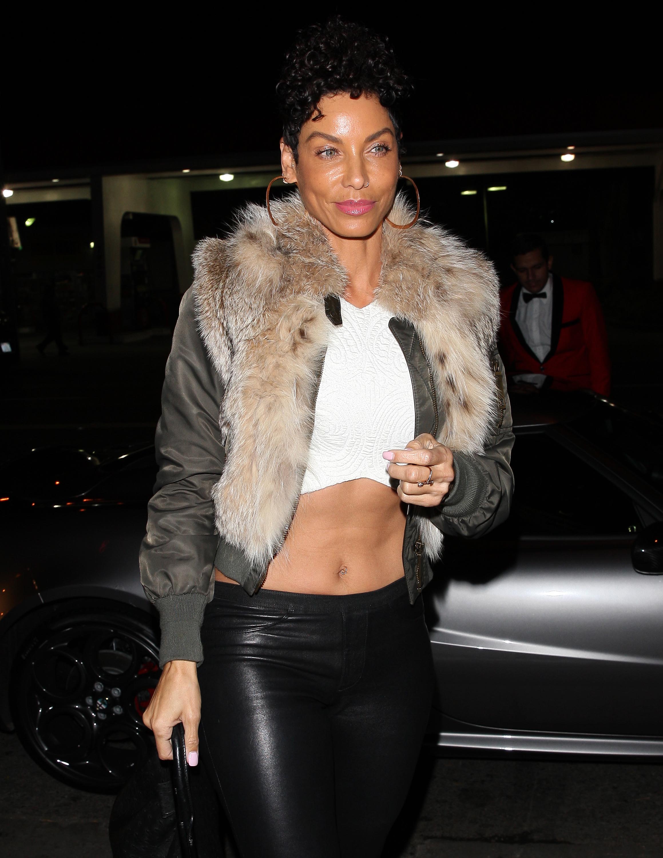 Nicole Murphy at Delilah club in West Hollywood