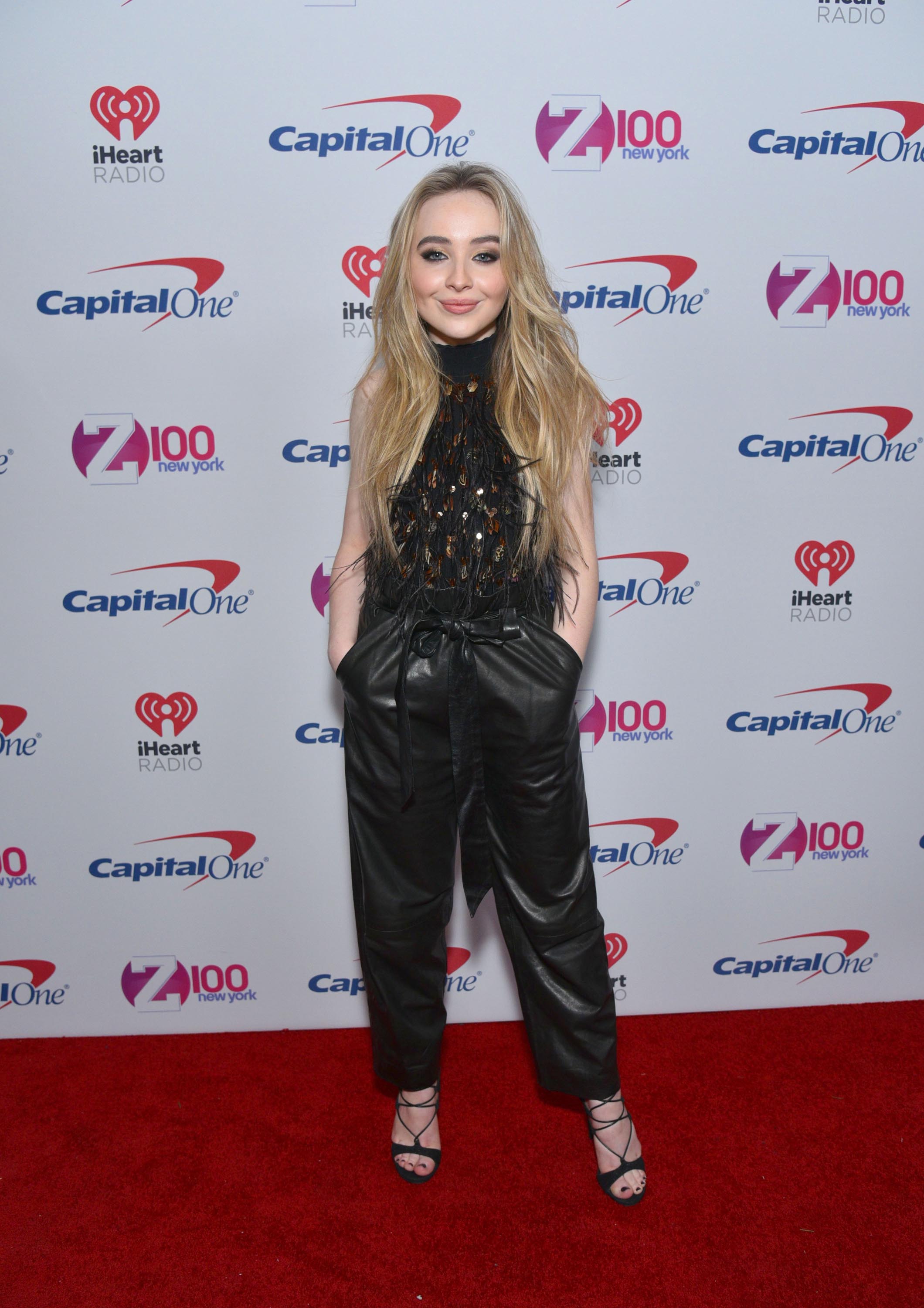 Sabrina Carpenter attends Z100s iHeartRadio Jingle Ball