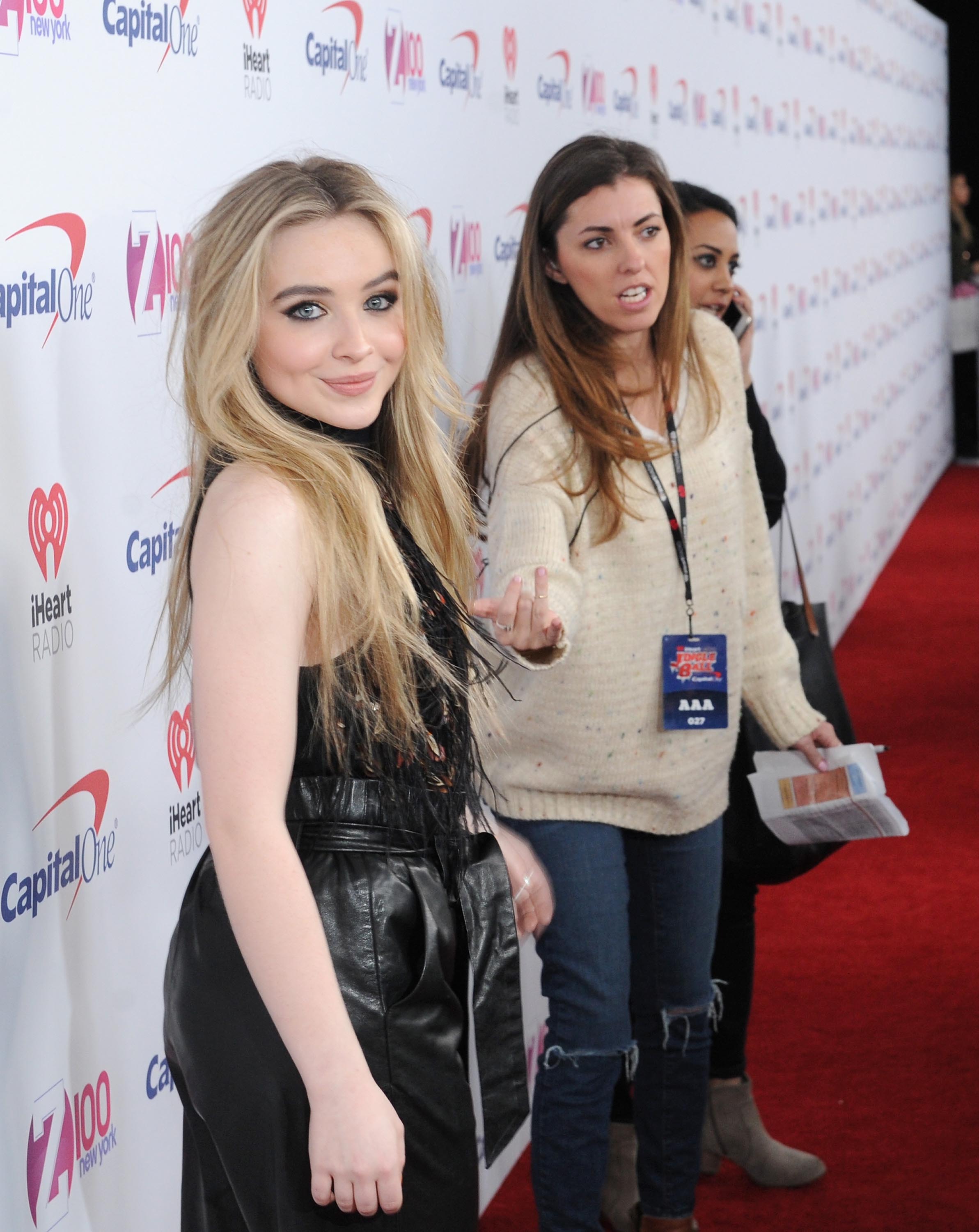 Sabrina Carpenter attends Z100s iHeartRadio Jingle Ball