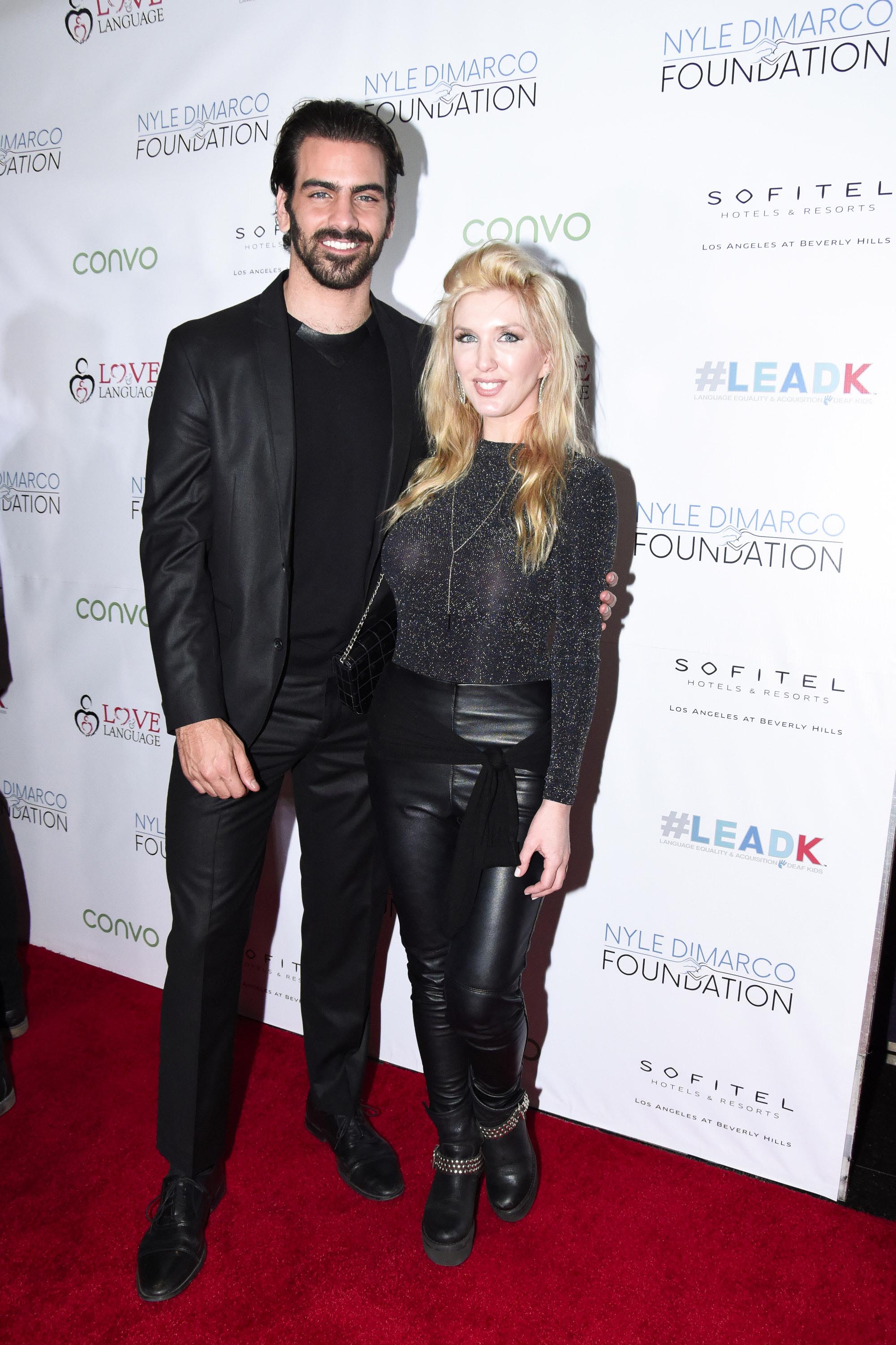 Erin Gavin attends Nyle DiMarco Foundation Kicks Off Love and Language Campaign