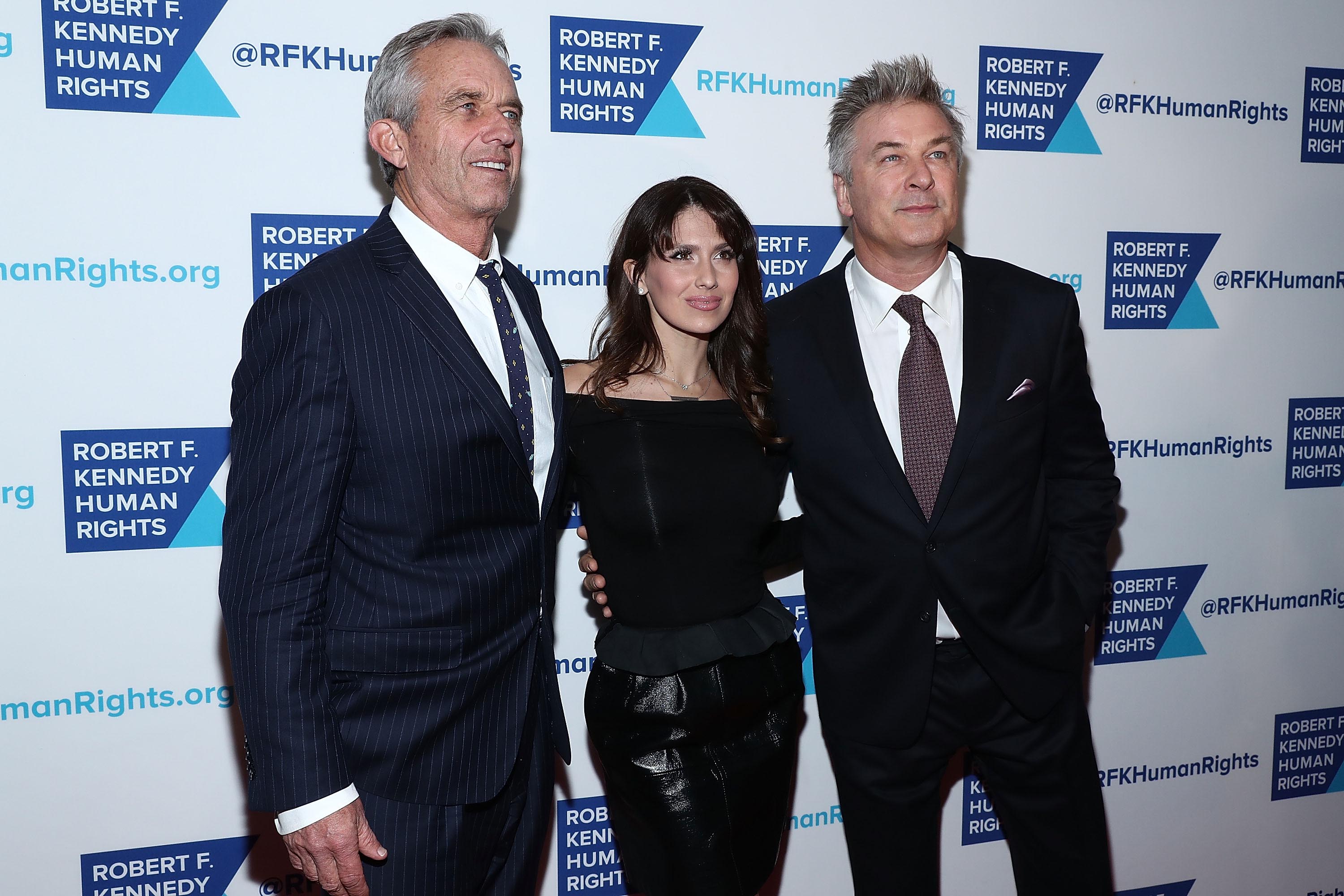 Hilaria Baldwin attends RFK Human Rights Ripple of Hope Awards Honoring VP