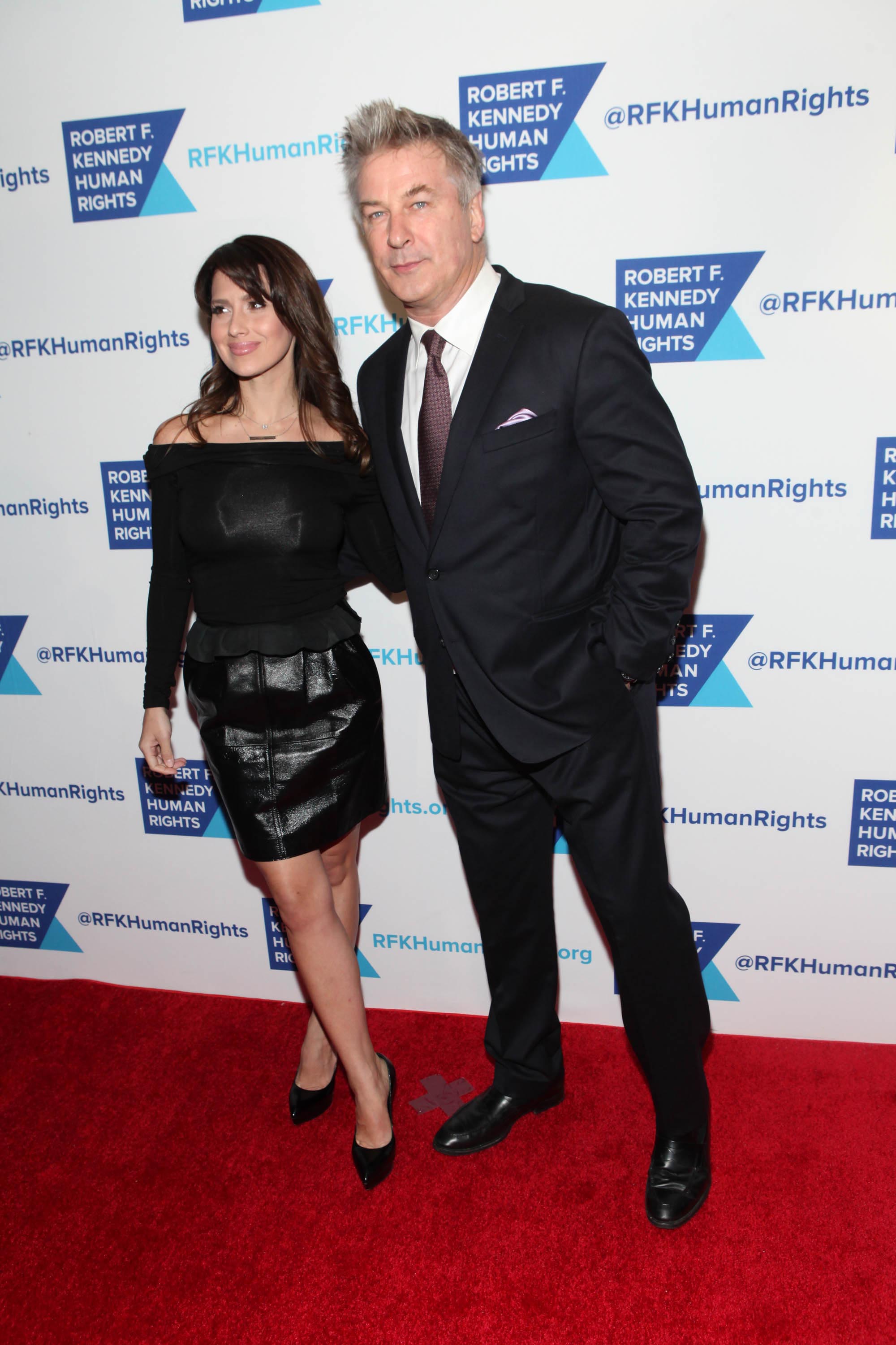 Hilaria Baldwin attends RFK Human Rights Ripple of Hope Awards Honoring VP