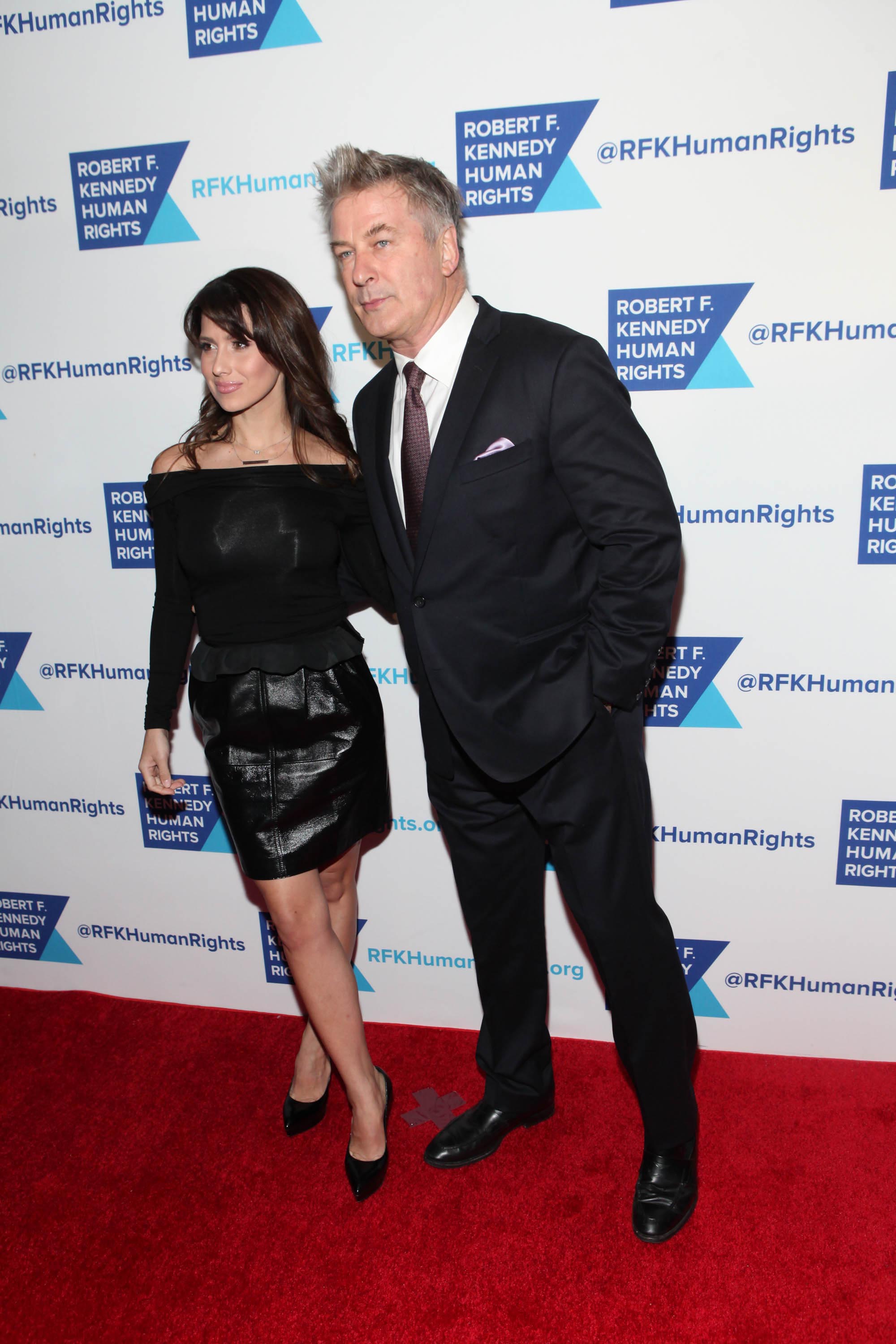 Hilaria Baldwin attends RFK Human Rights Ripple of Hope Awards Honoring VP