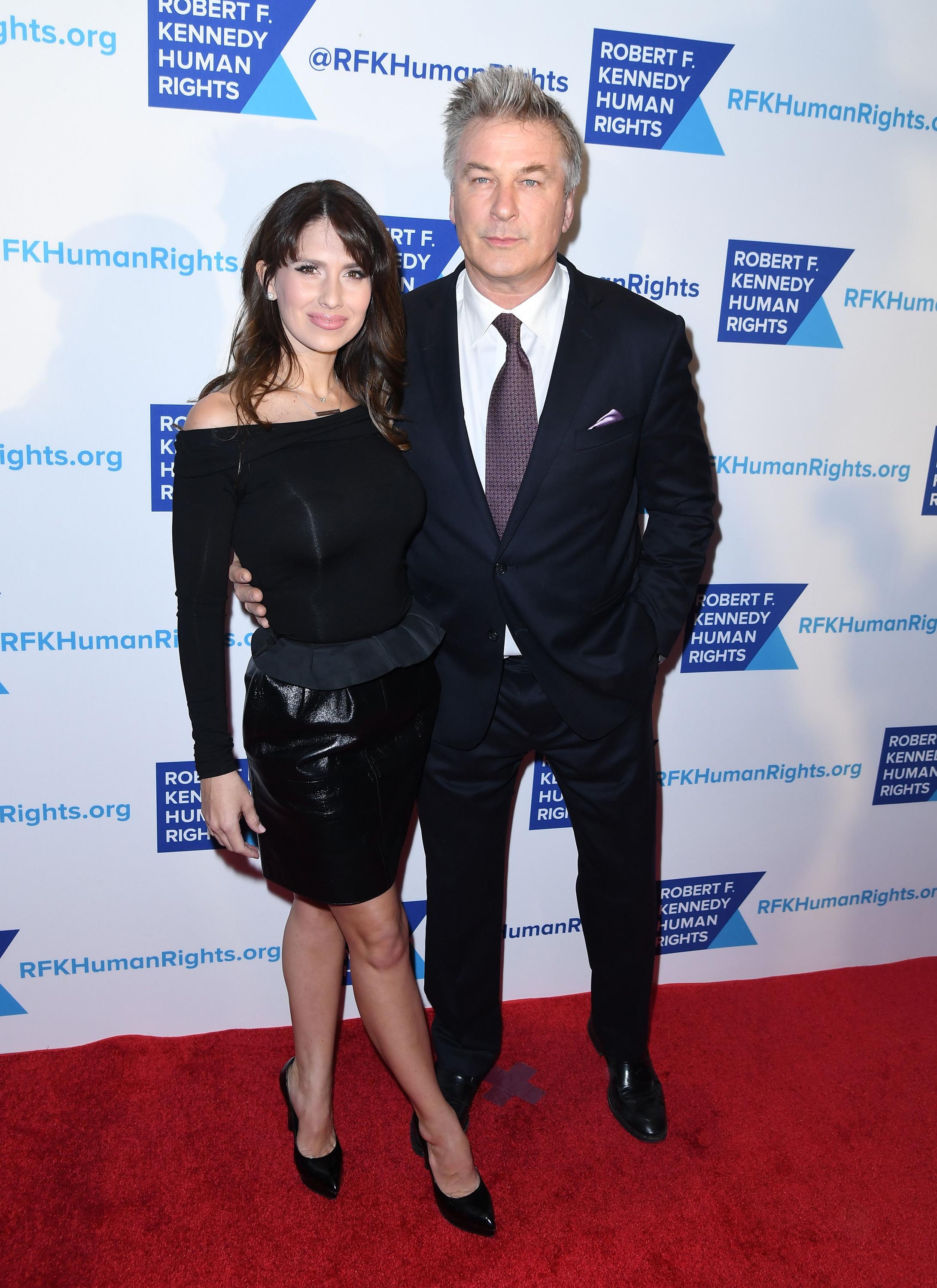 Hilaria Baldwin attends RFK Human Rights Ripple of Hope Awards Honoring VP