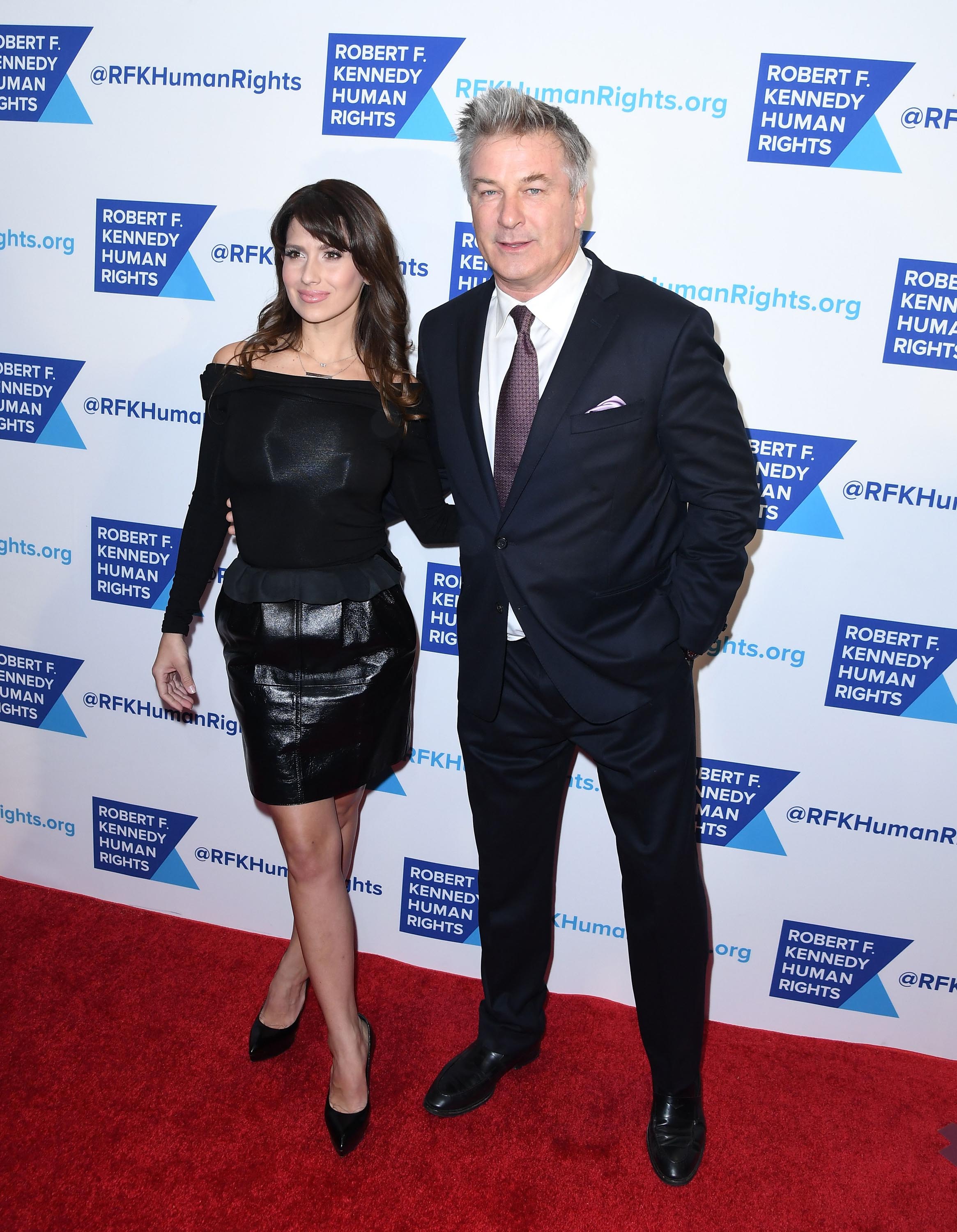 Hilaria Baldwin attends RFK Human Rights Ripple of Hope Awards Honoring VP