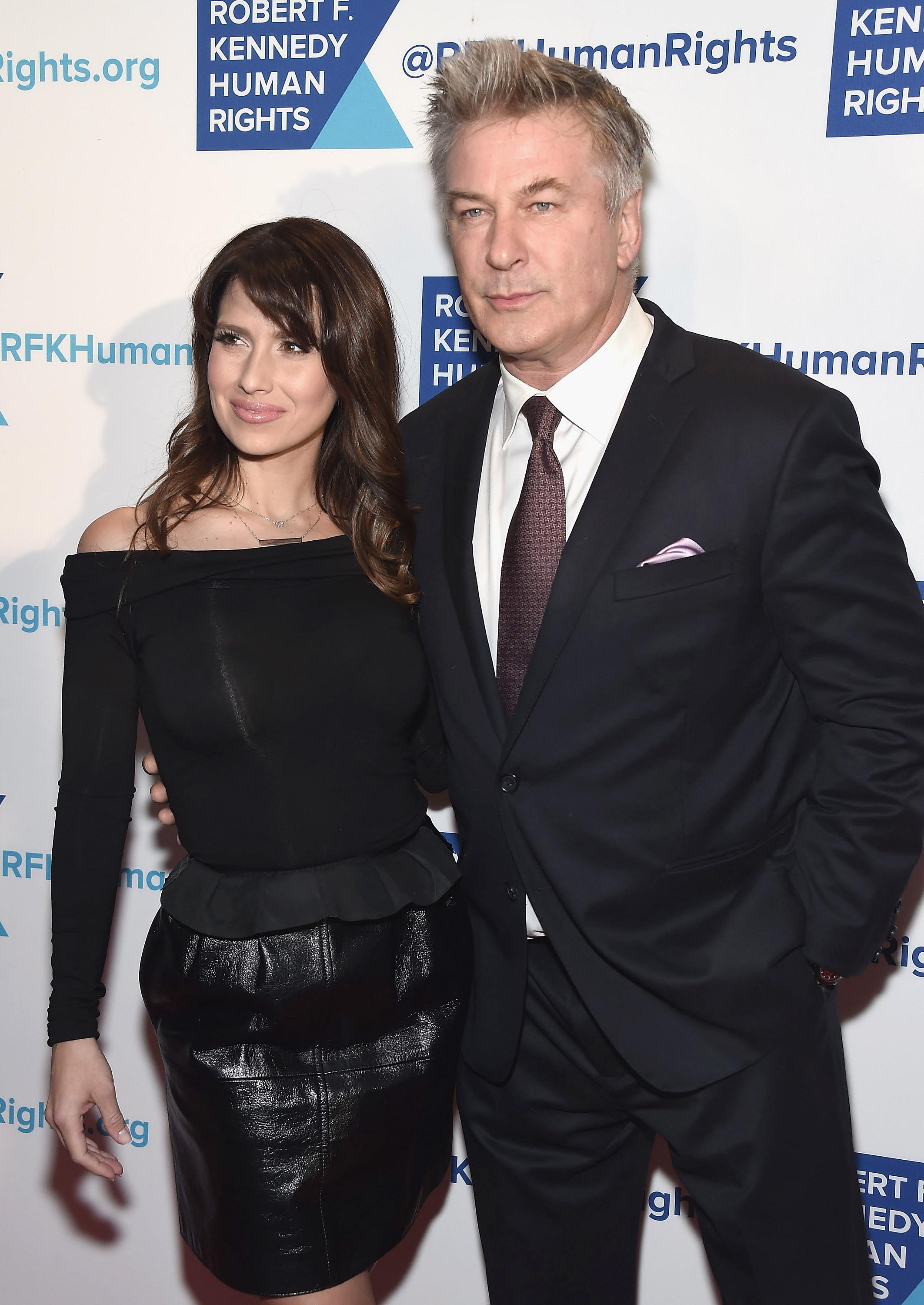 Hilaria Baldwin attends RFK Human Rights Ripple of Hope Awards Honoring VP